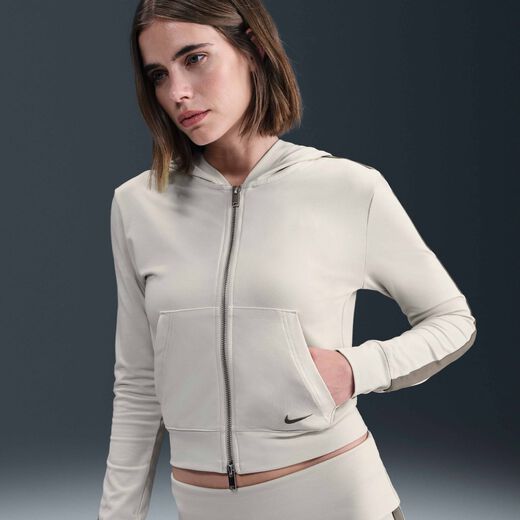 Clothing-Nike, Nike Sportswear, Women's Full-Zip Hooded Long-Sleeve Top