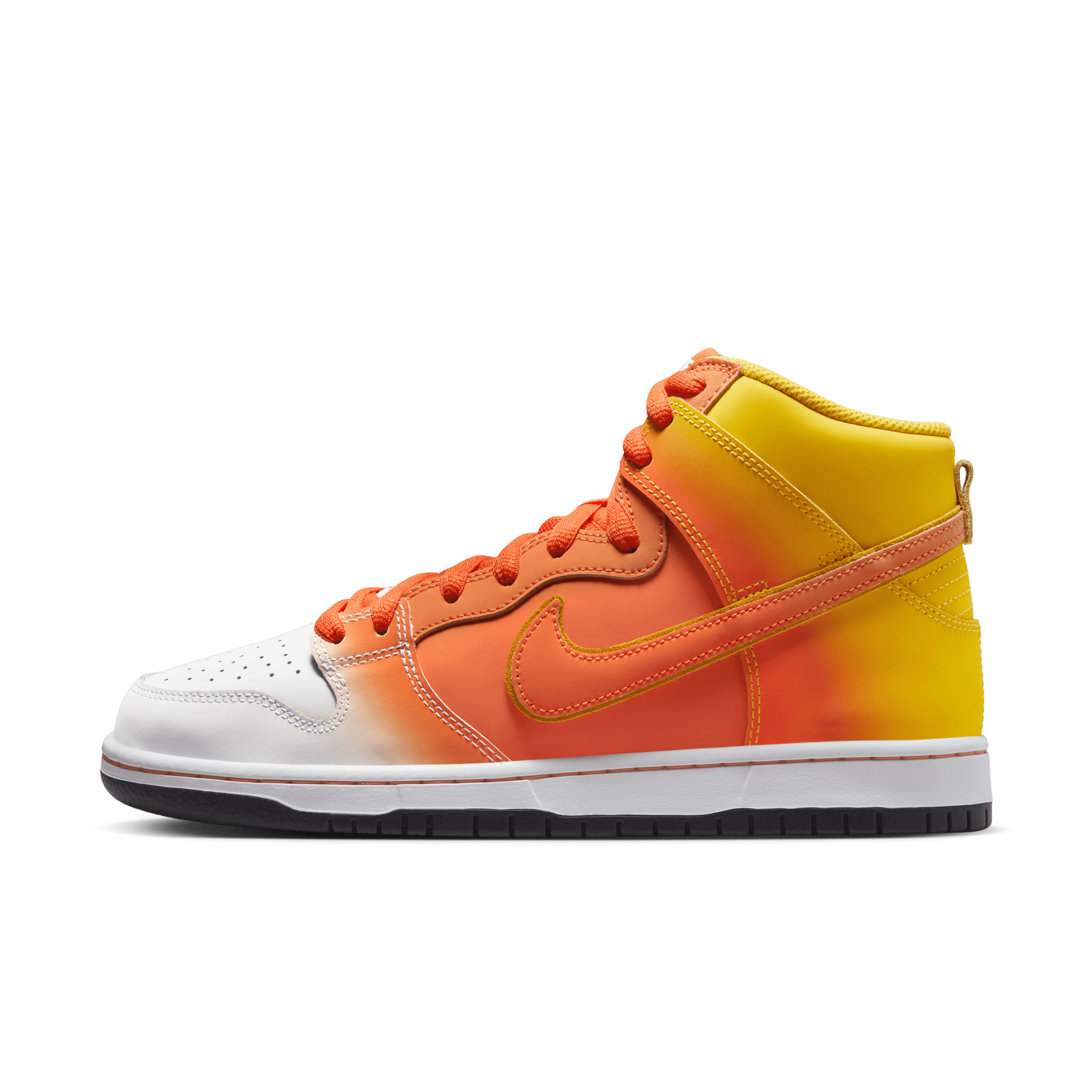 Orange high top nike clearance