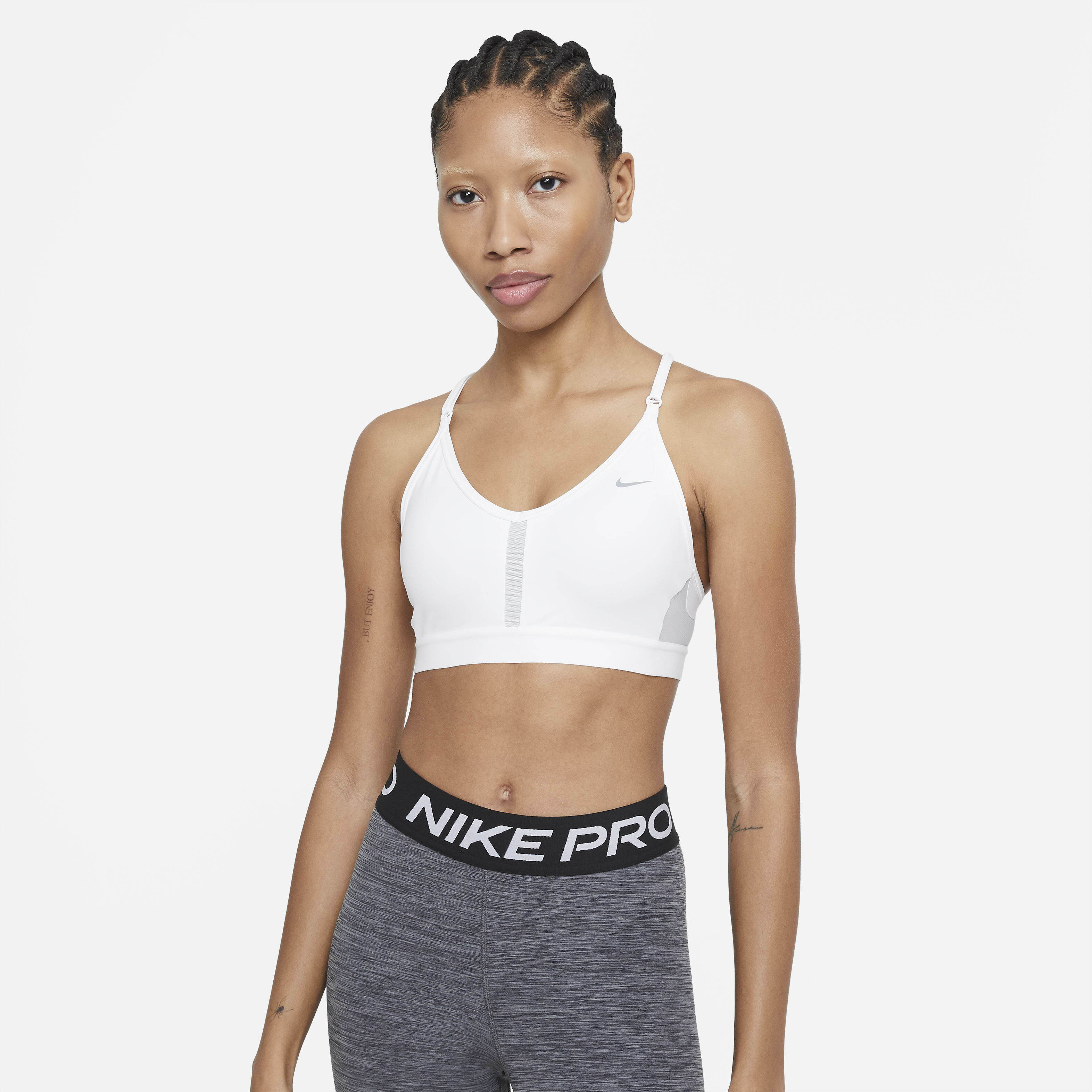 Buy Nike Indy Women s Light Support Padded V Neck Sports Bra Nike UAE Official
