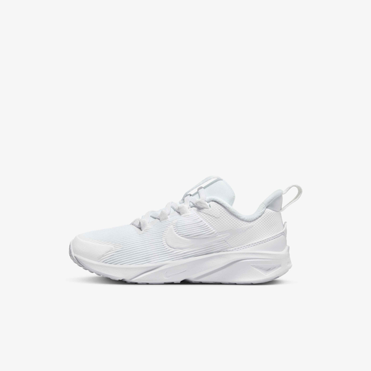 Triple White-Nike, Nike Star Runner 4, Younger Kids' Shoes