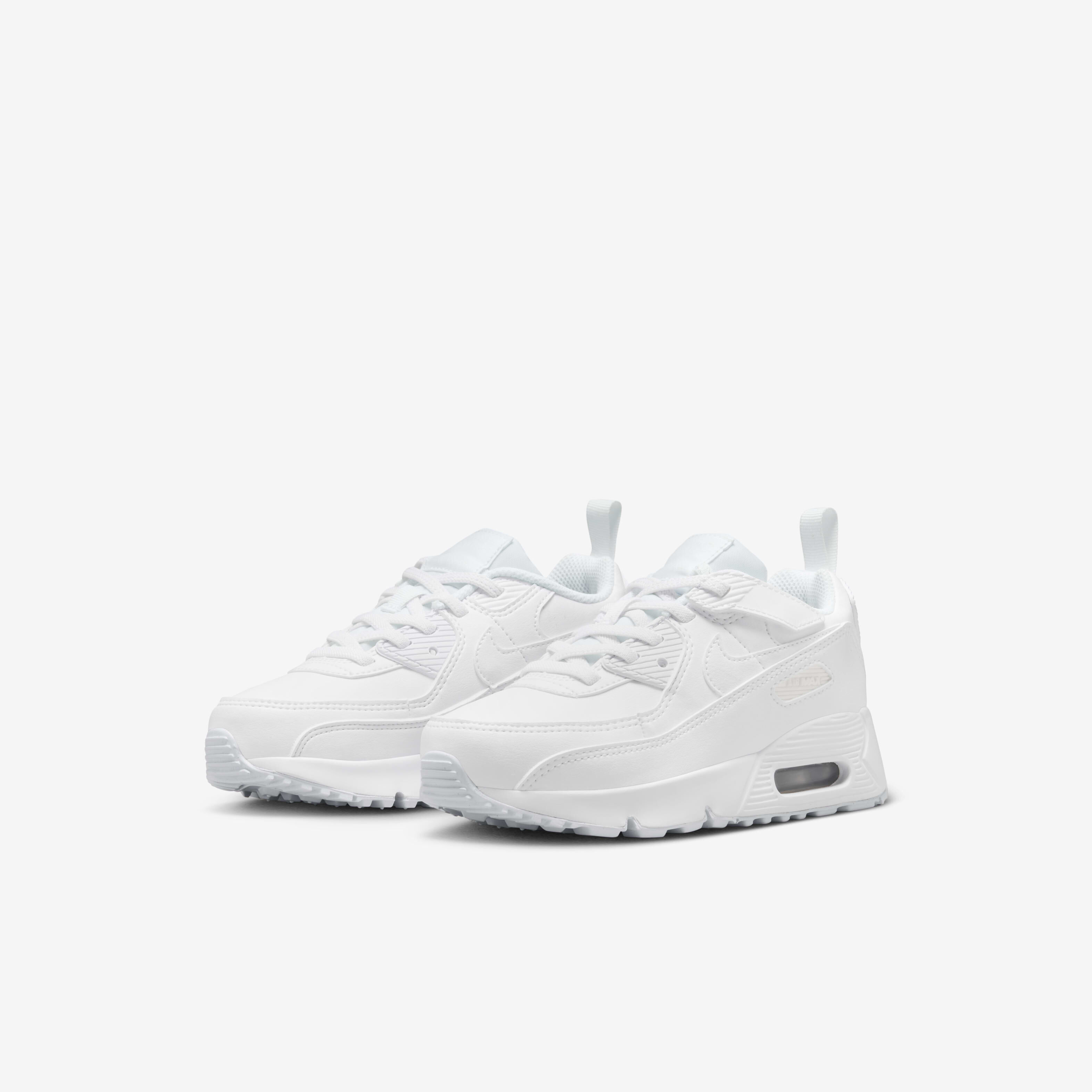 Youth white nike shoes top