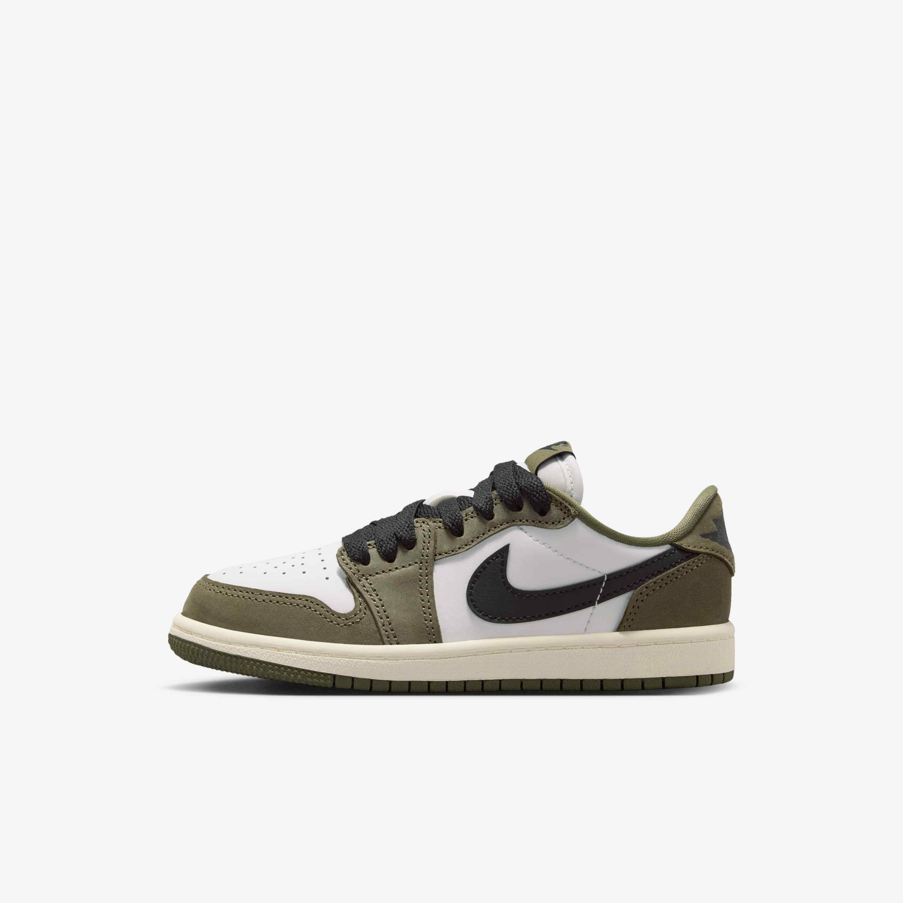 Air Jordan 1 Retro Low 'Medium Olive and Summit White' image number 0