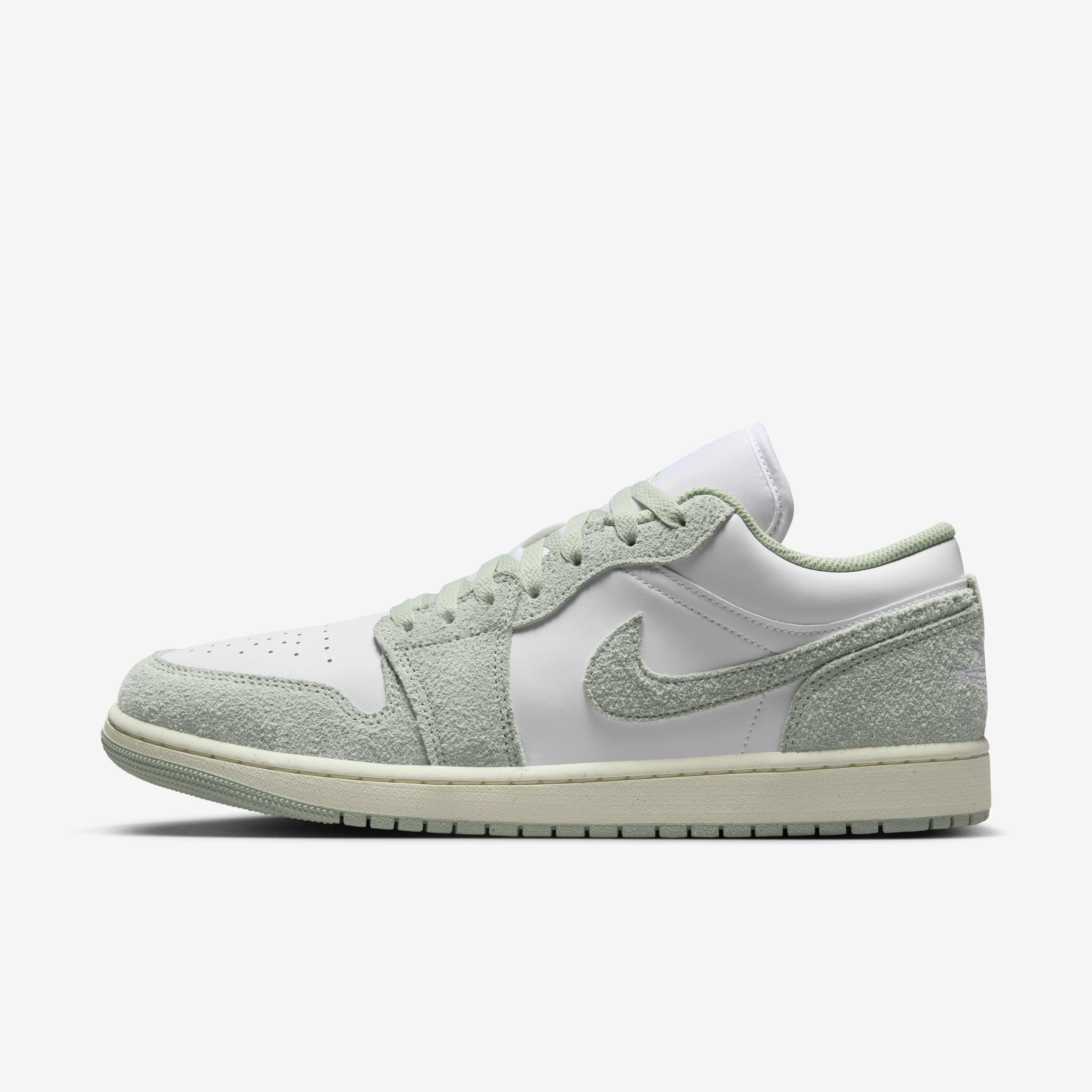 Nike Air Jordan 1 Mid Men's Shoes, Cement Grey/White-true