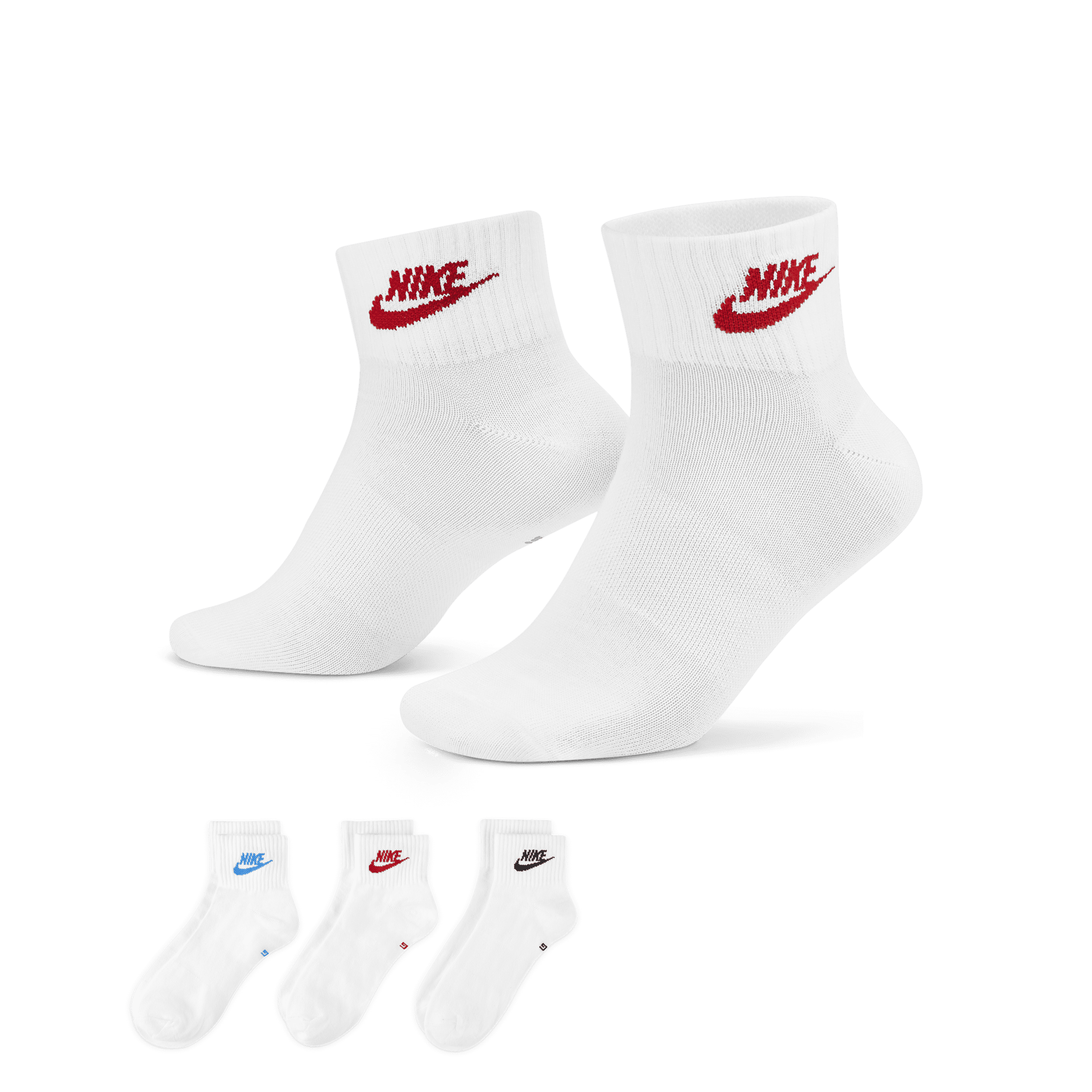 Nike ankle new arrivals socks white