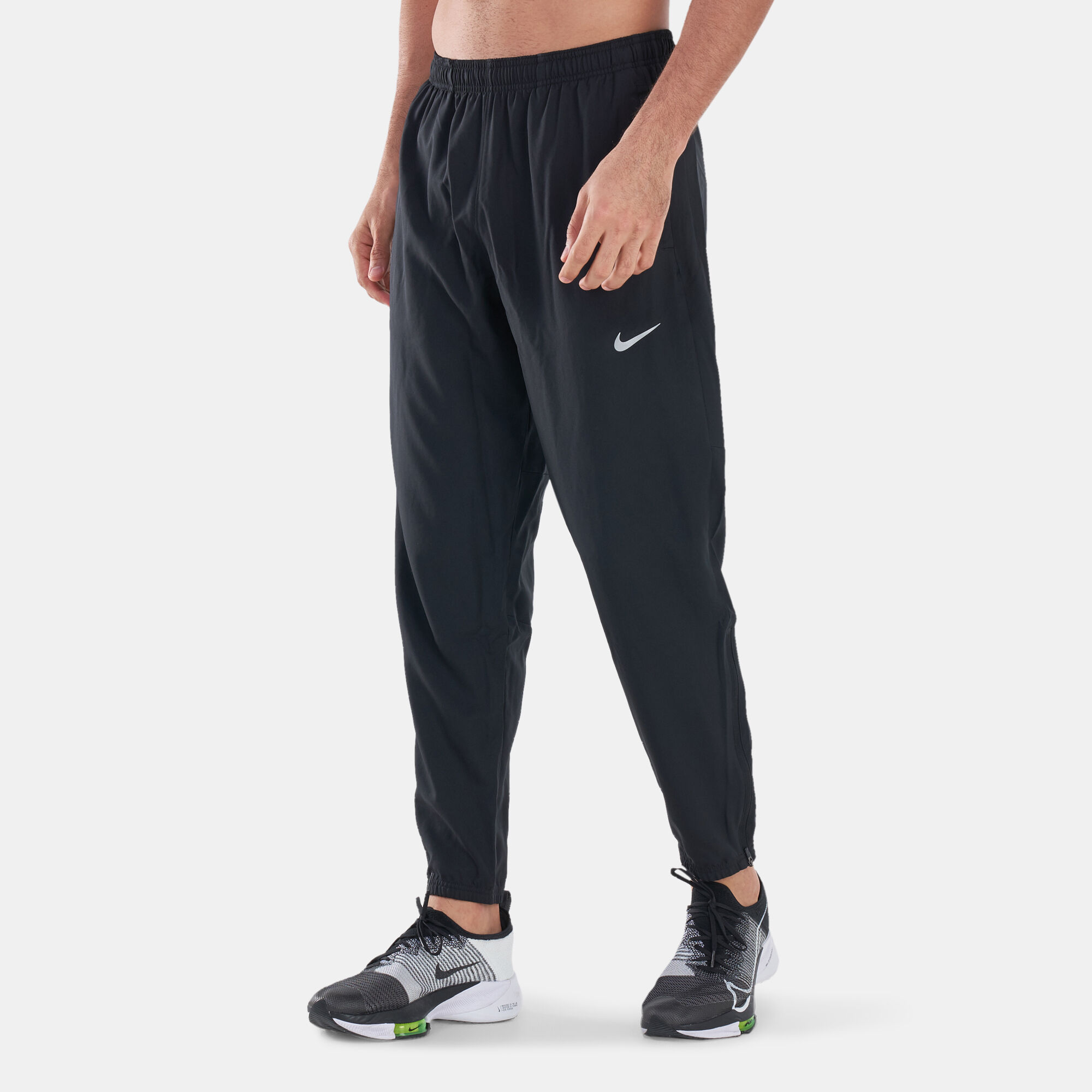 Nike stripe pants sales