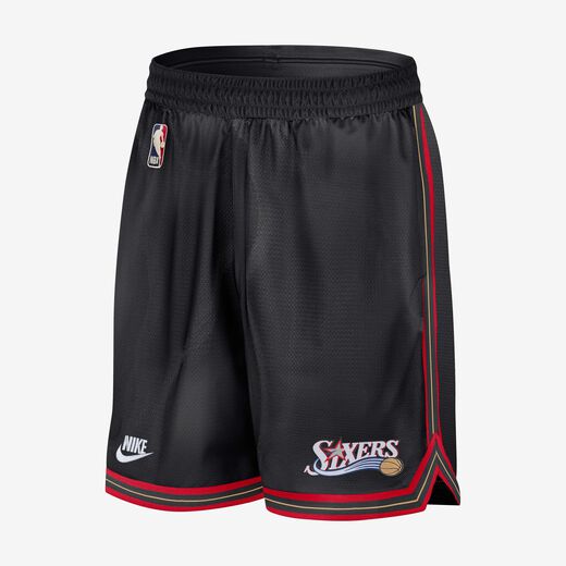 Basketball Shorts-Nike, Philadelphia 76ers DNA 2025/26 Hardwood Classics, Men's Nike Dri-FIT NBA 20.5cm (approx.) Shorts