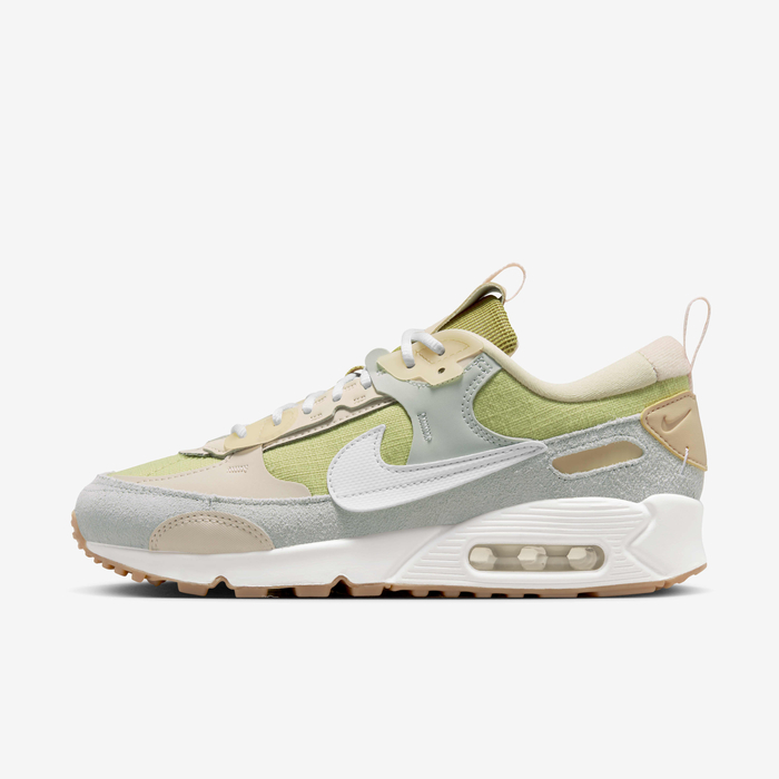 Buy Nike Air Max 90 Futura Women's Shoes Buff Gold/Light Silver