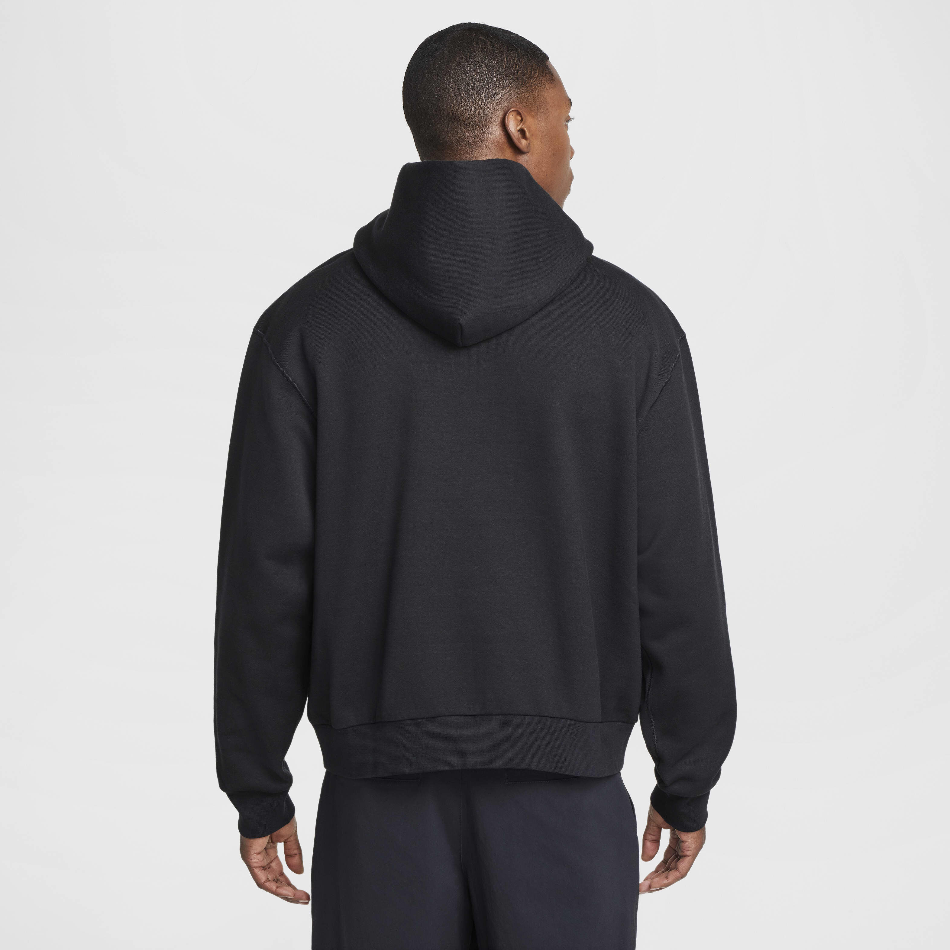 Buy Nike SB Skate Fleece Pull-Over Hoodie - Black/White | Nike UAE Official