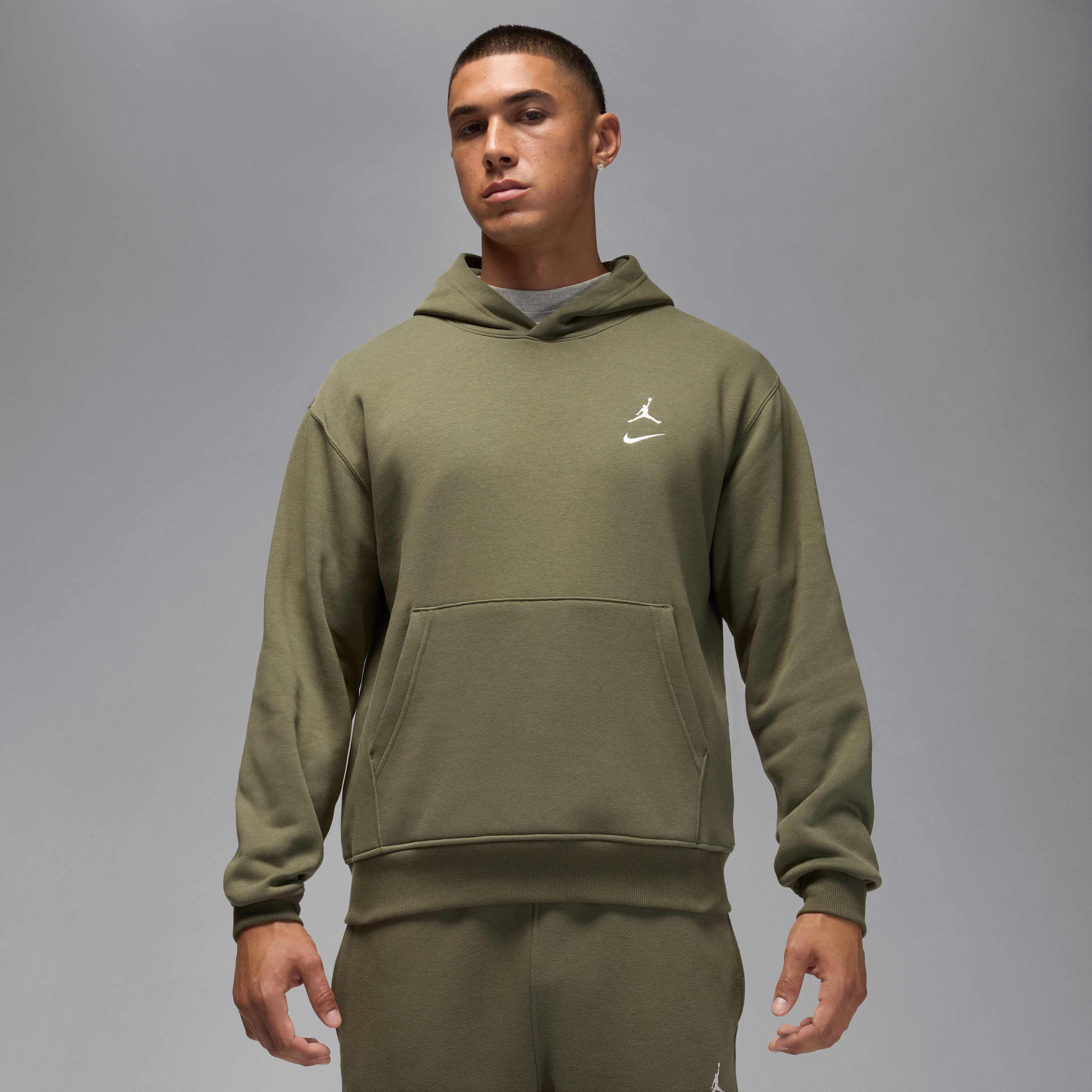 Buy Jordan Brooklyn Fleece Men's Pullover Hoodie - Medium Olive