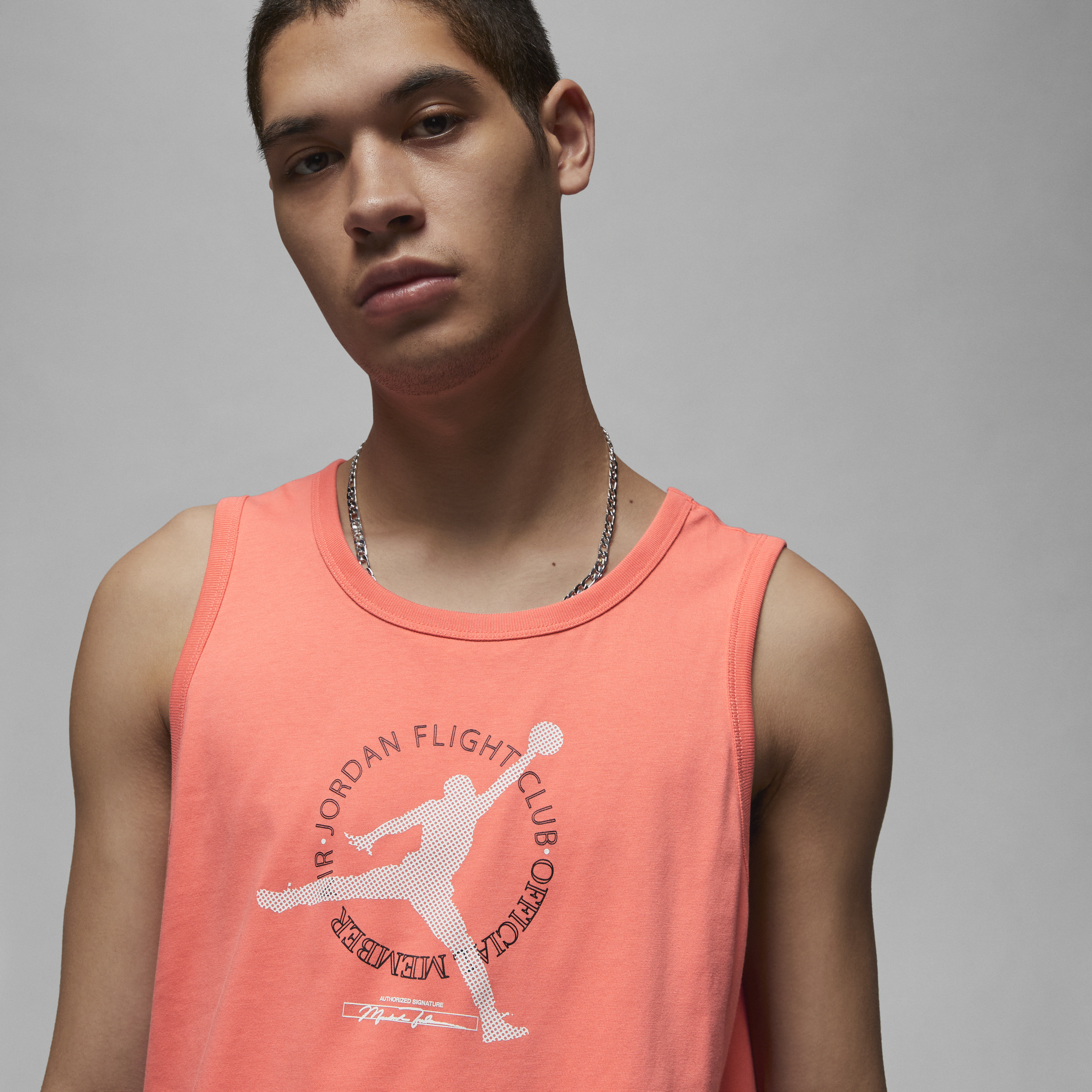 Men's basketball tank jordan flight sale