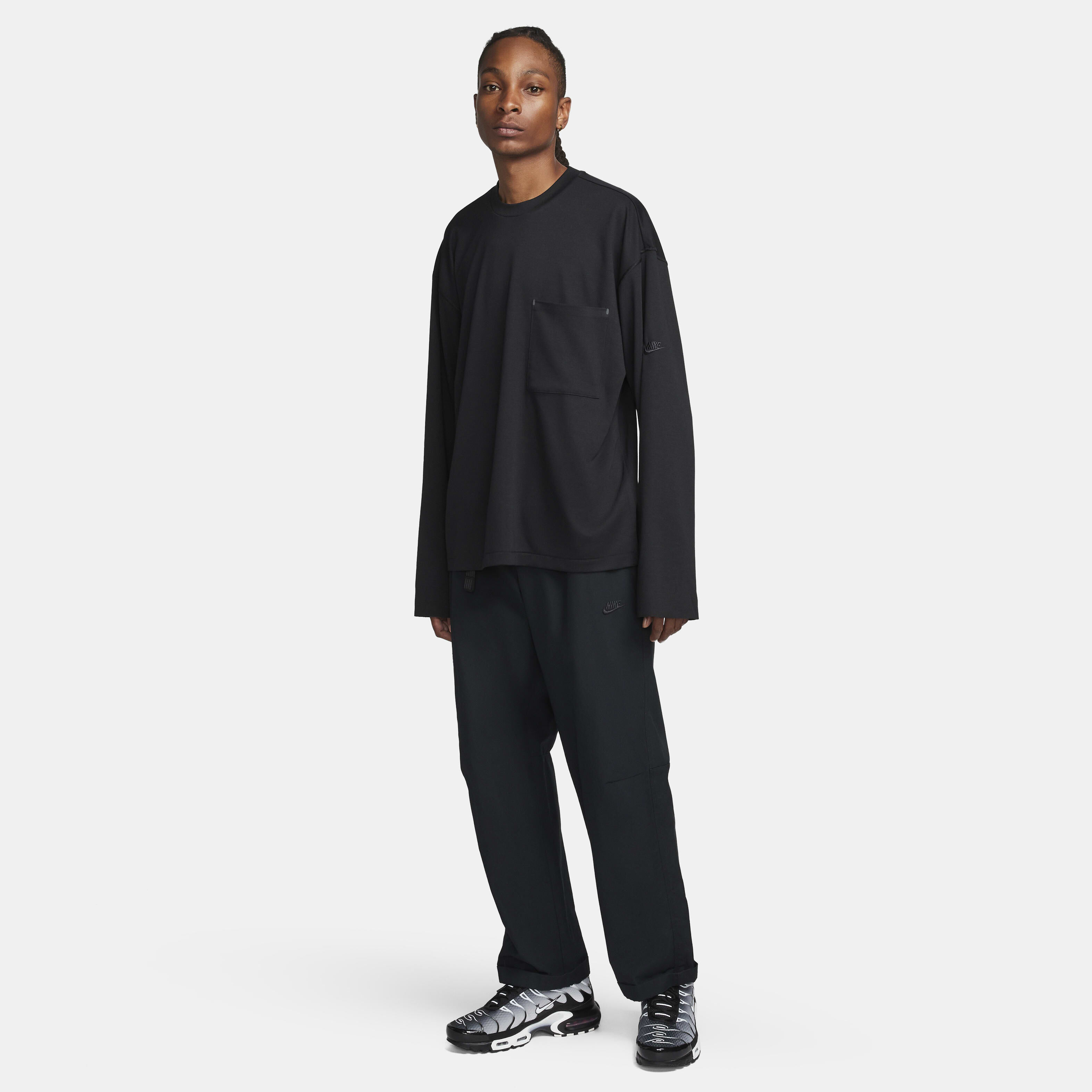 Buy Nike Sportswear Dri-FIT Tech Pack Men's Long-Sleeve Top - Black ...