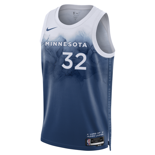 Minnesota timberwolves karl hotsell anthony towns jersey