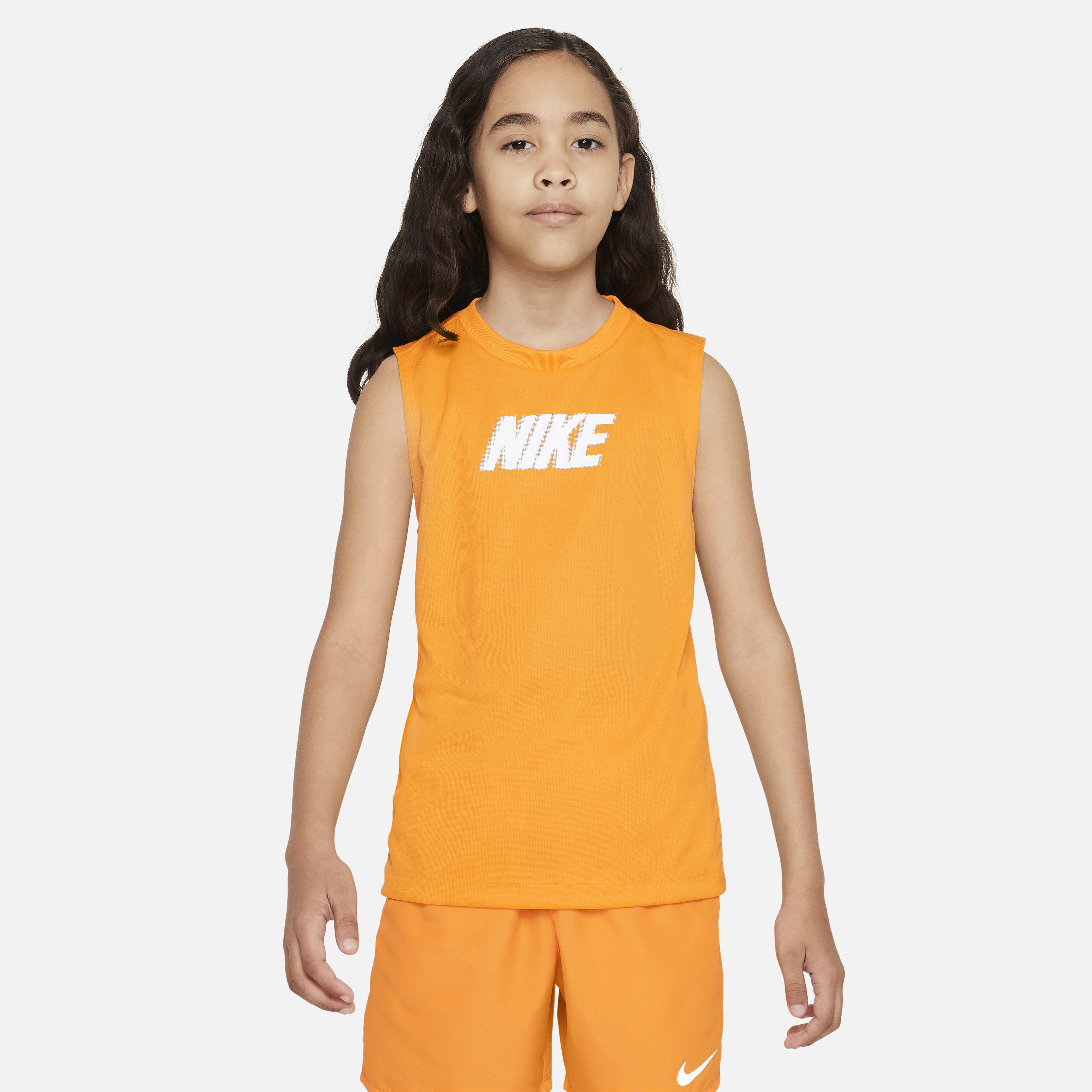 Youth dri fit sleeveless shirts best sale
