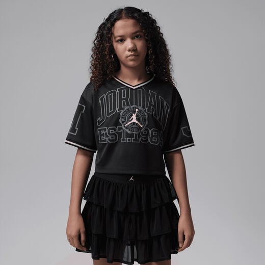Kits & Jerseys-JRDN, Jordan Secret Diary, Big Kids' Cropped Jersey