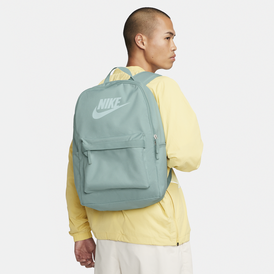 Nike heritage top backpack yellow