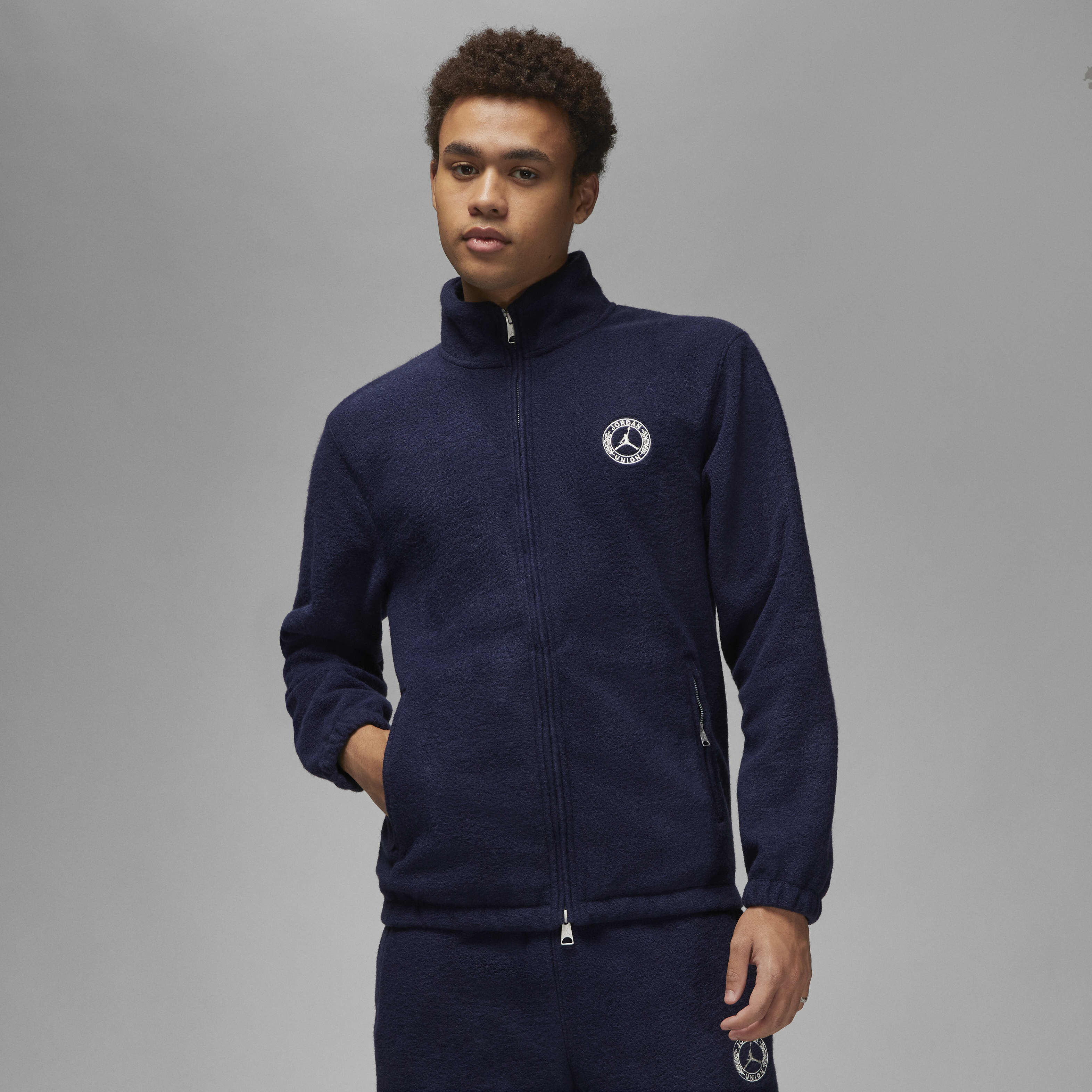 Navy blue jordan jacket shop