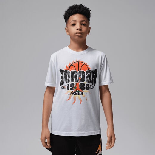 Festival Pack-JRDN, Jordan, Big Kids' 1984 World Tour XXIII T-Shirt