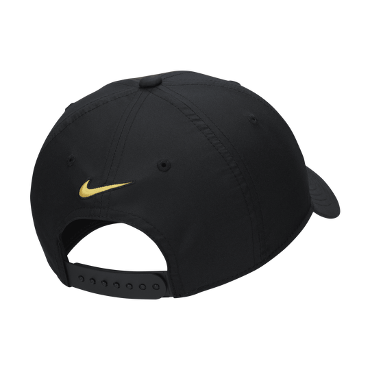 Black and sales gold nike hat