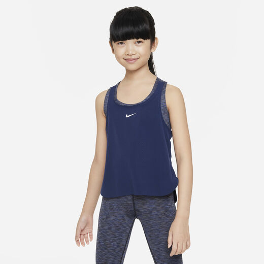 T-Shirts & Tops-Nike, Nike Dri-FIT One, Older Kids' (Girls') Training Tank Top