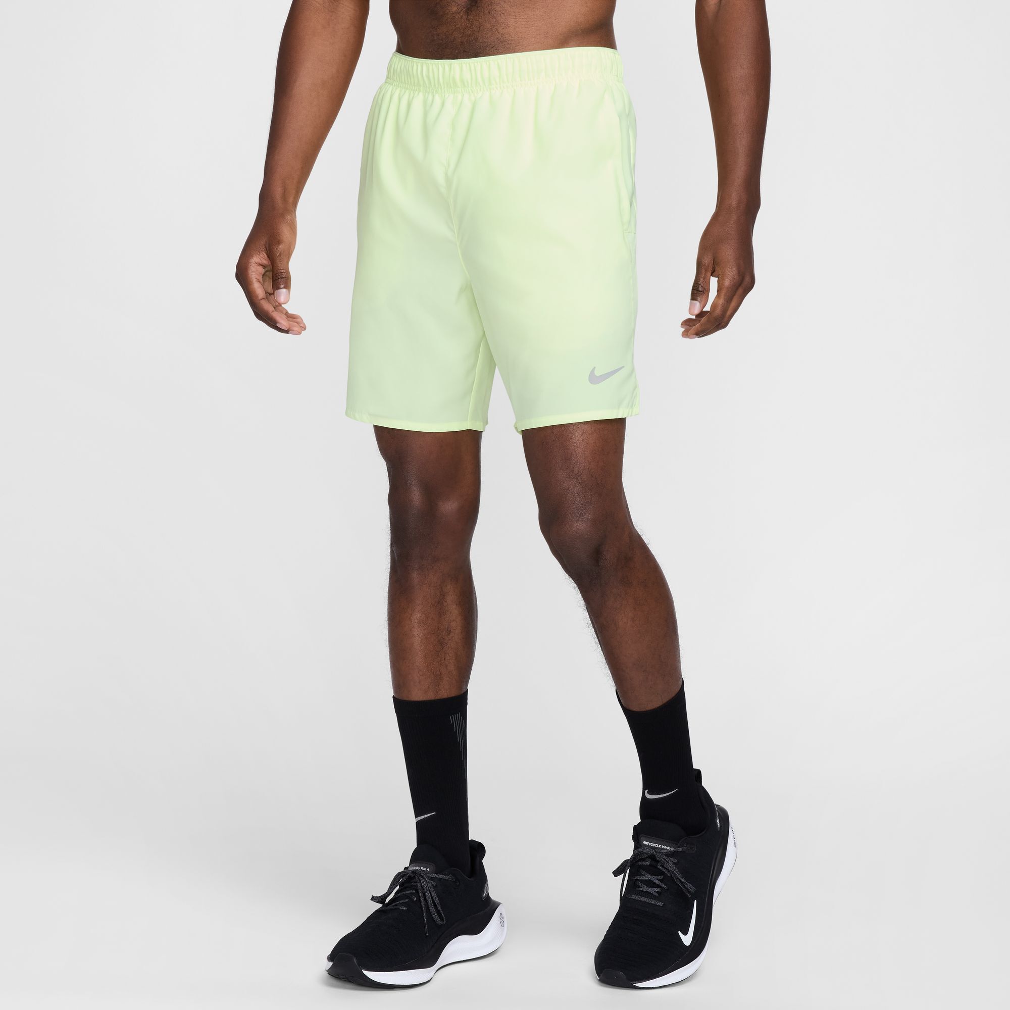 Buy Nike Challenger Men s Dri FIT 18cm approx. Brief Lined Running Shorts Barely Volt Barely Volt Barely Volt Nike UAE Official