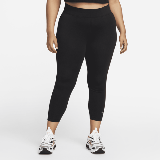 Plus Size Clothing - Women-Nike, Nike Sportswear Essential, Women's 7/8 Mid-Rise Leggings (Plus Size)