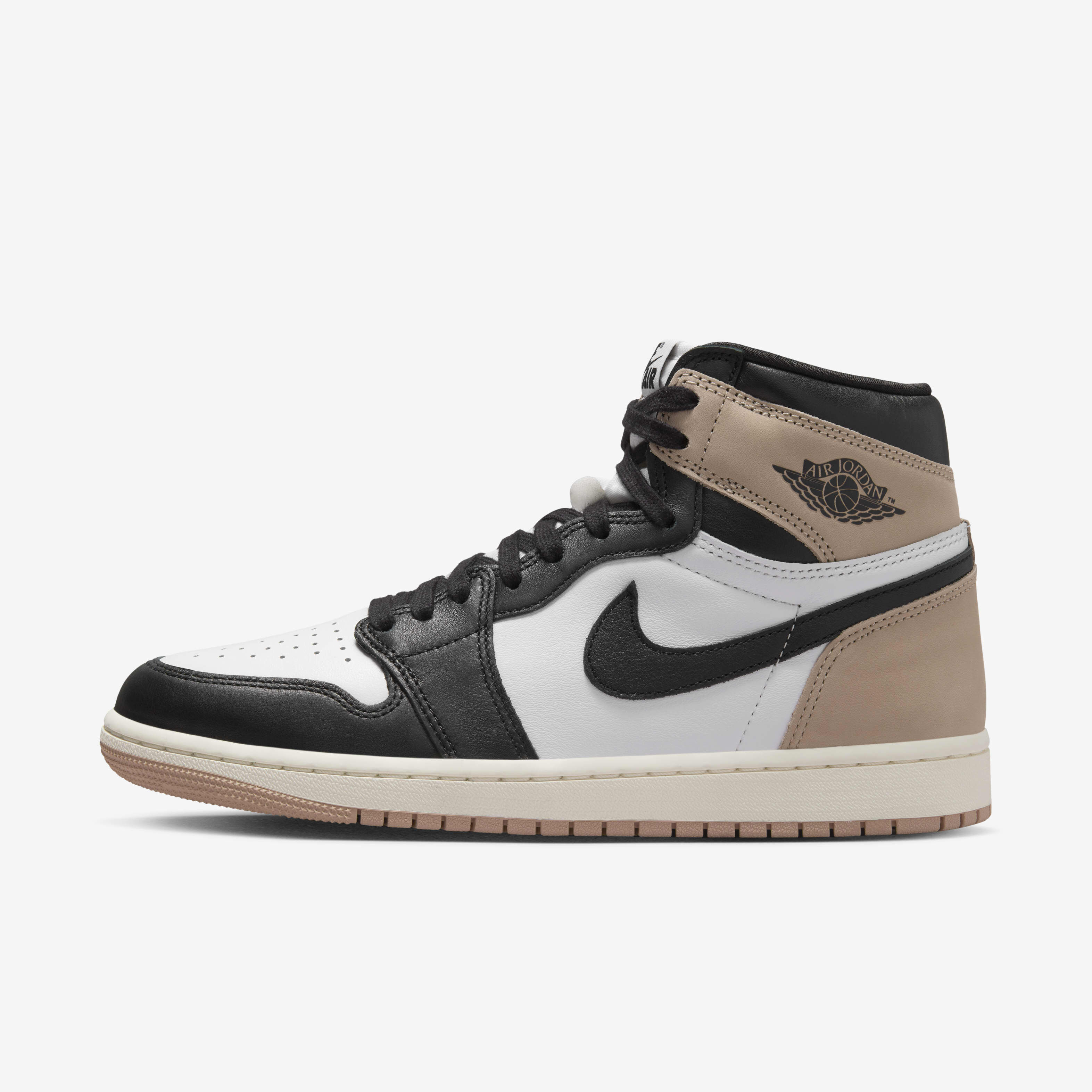 Jordan white boots top