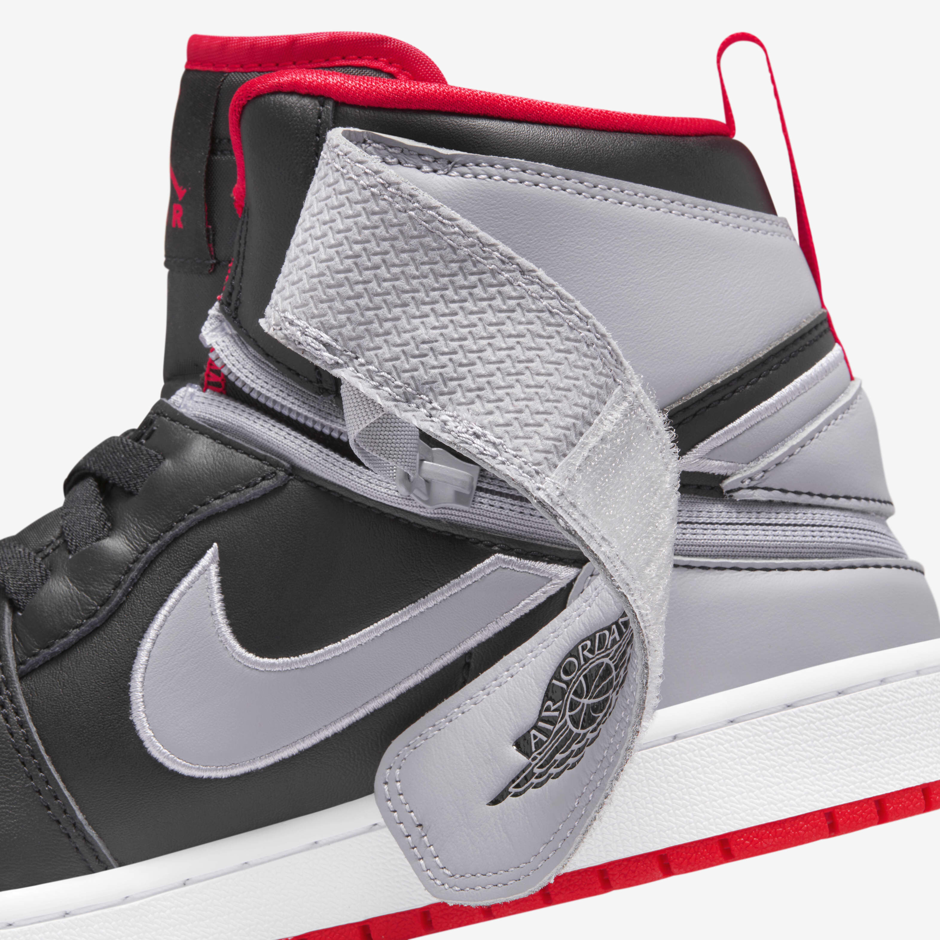 Buy Air Jordan 1 Hi FlyEase Men's Shoes - Black/Cement Grey