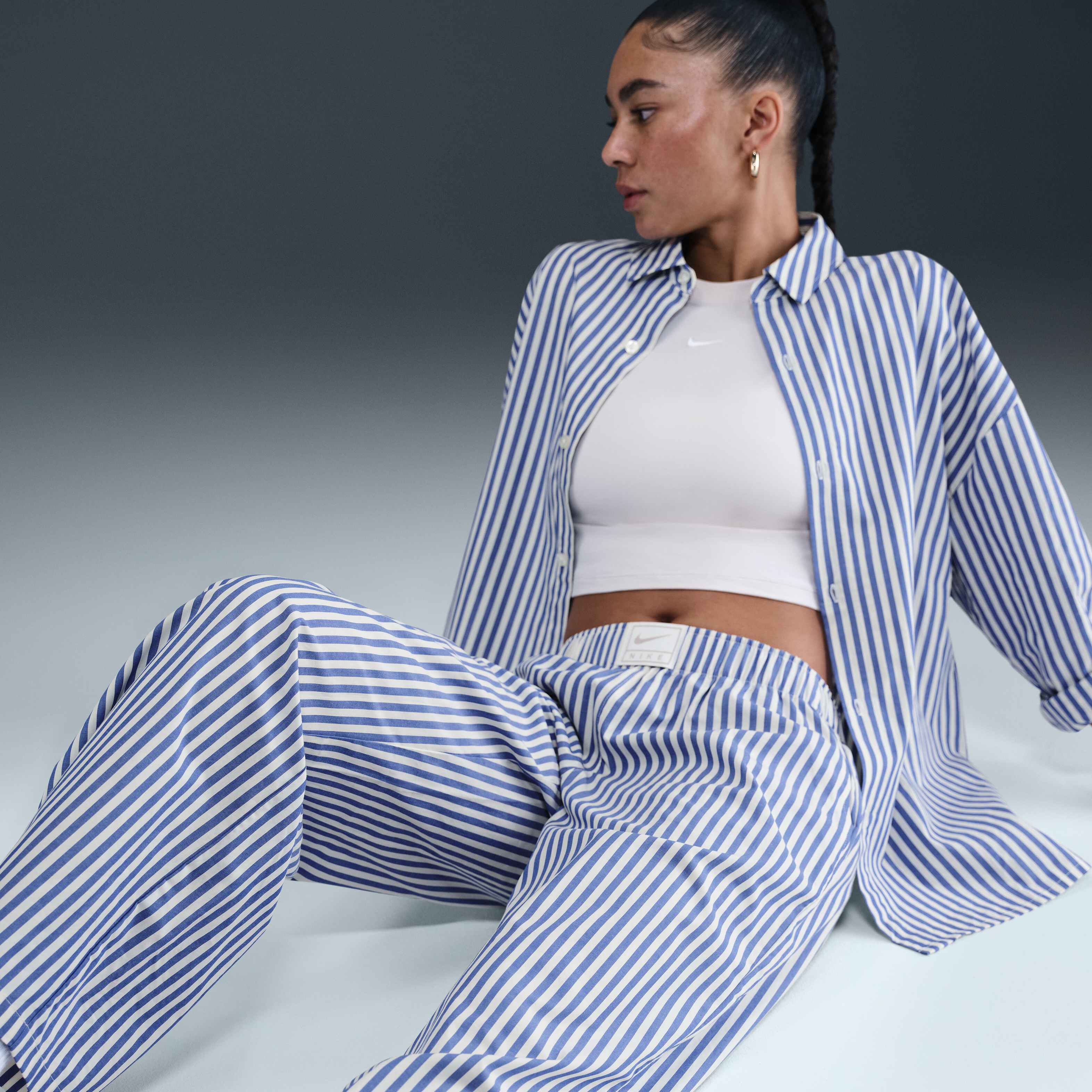 نايكي سبورتسوير تشيل بوبلين image number 4