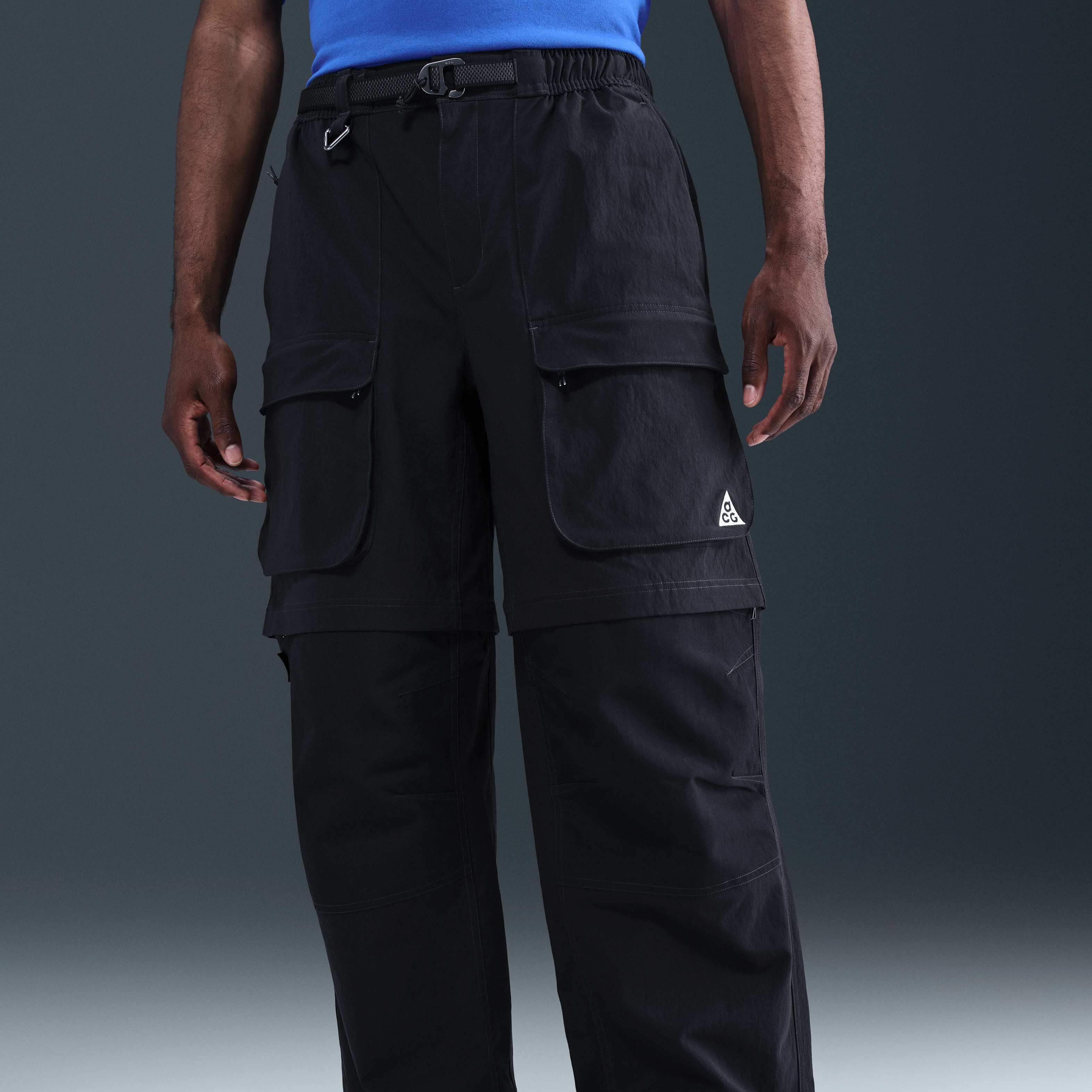 Buy Nike ACG 'Smith Summit' Men's Zip Cargo Trousers - Black