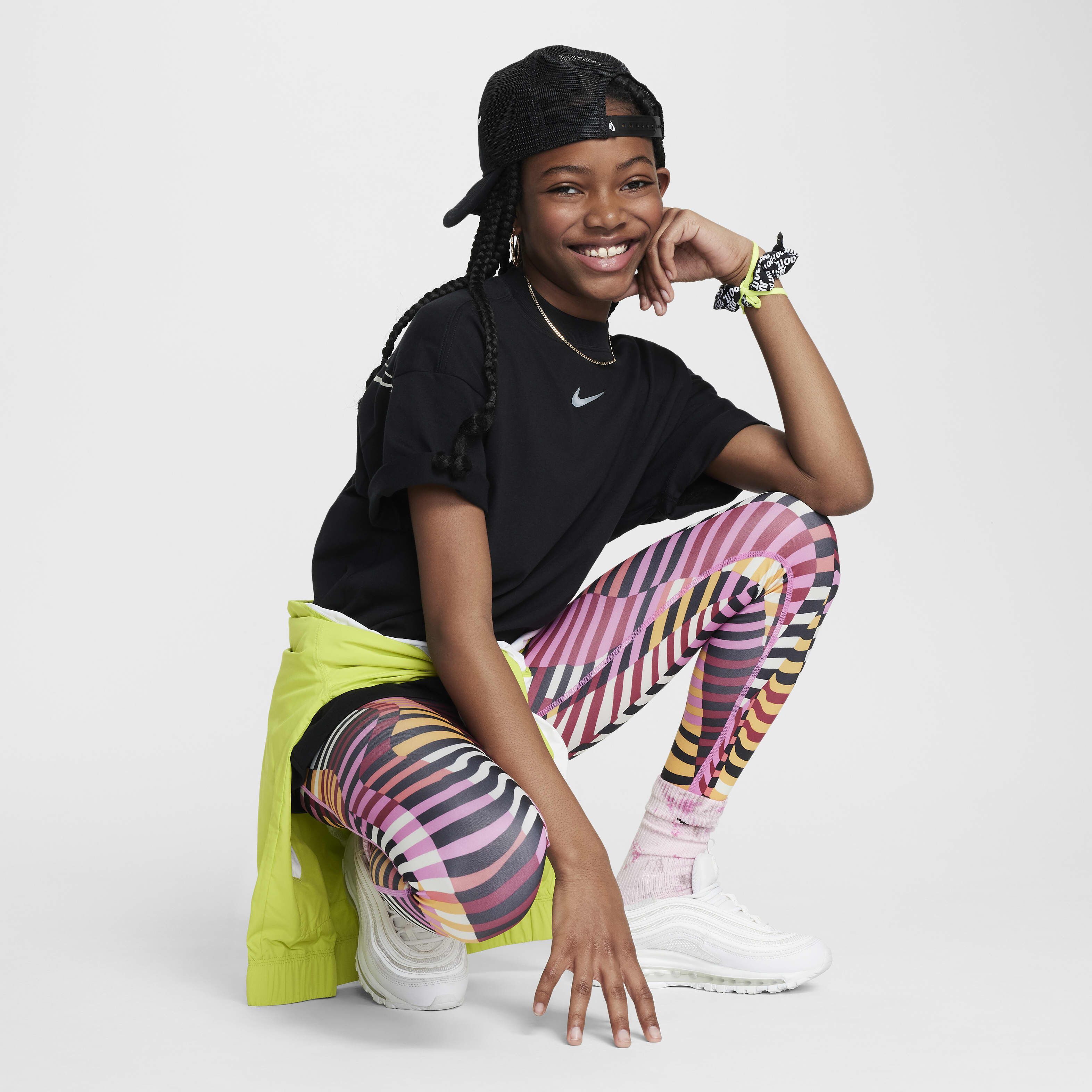 Buy Nike Sportswear Older Kids Girls Oversized T Shirt Nike UAE Official