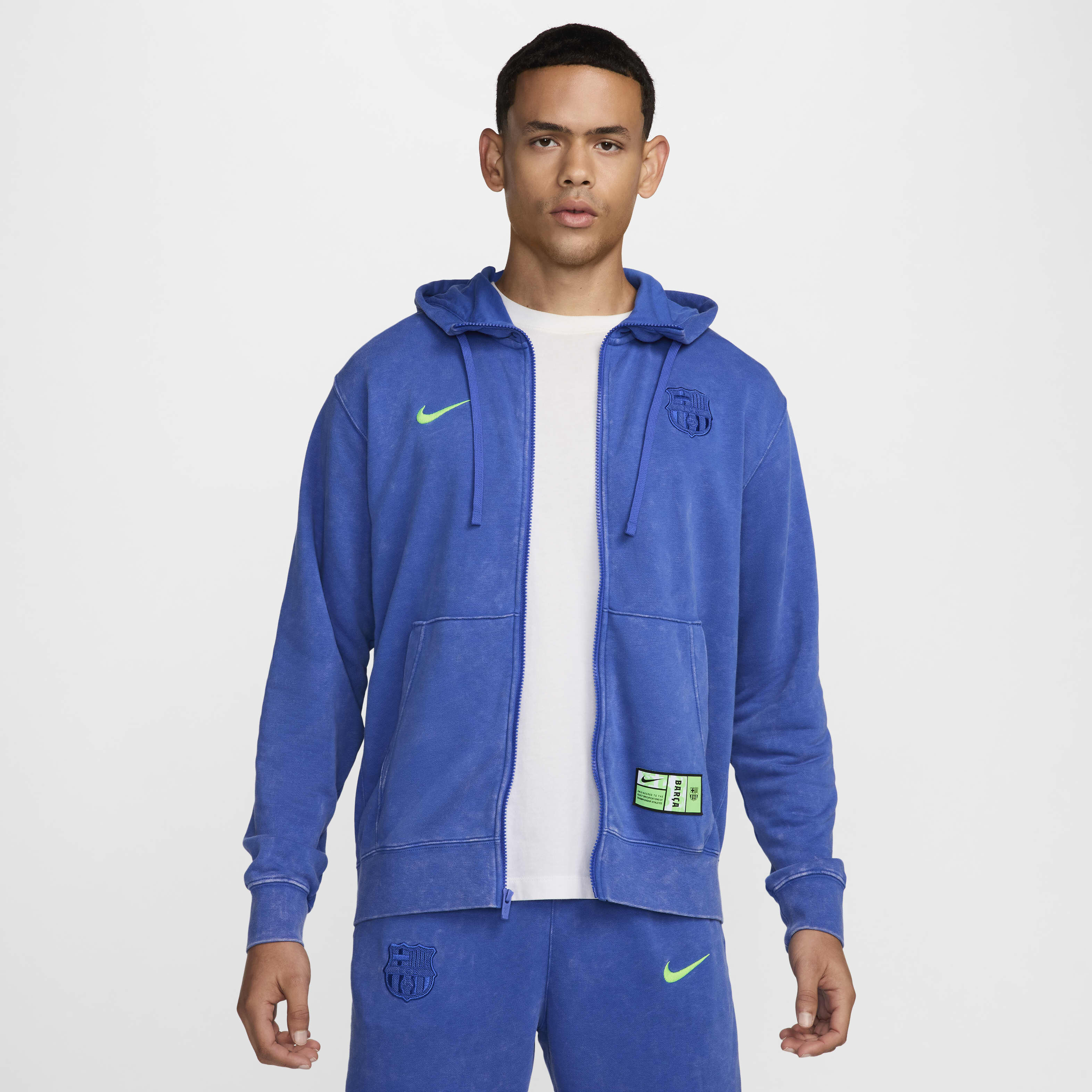 Blue nike air hoodie deals