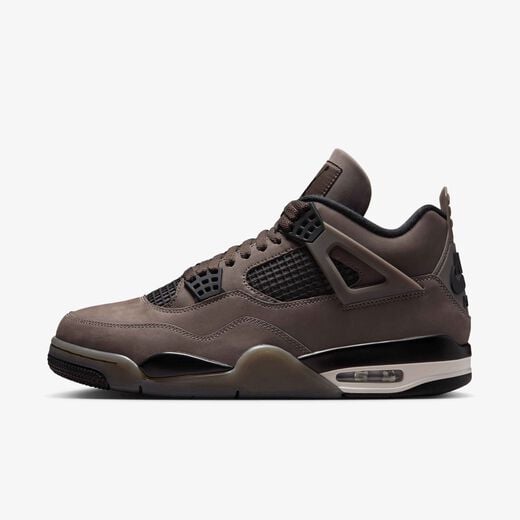 Men's Shoes-JRDN, Air Jordan 4 Retro 'Cave Stone and Black', Men's Shoes