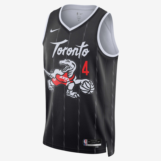 Scottie Barnes-Nike, Scottie Barnes Toronto Raptors City Edition, Men's Nike NBA Swingman Jersey