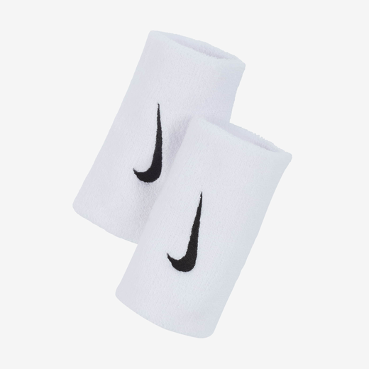 Women's Sleeves & Arm Bands-Nike, Nike Swoosh, Double-Wide Wristbands
