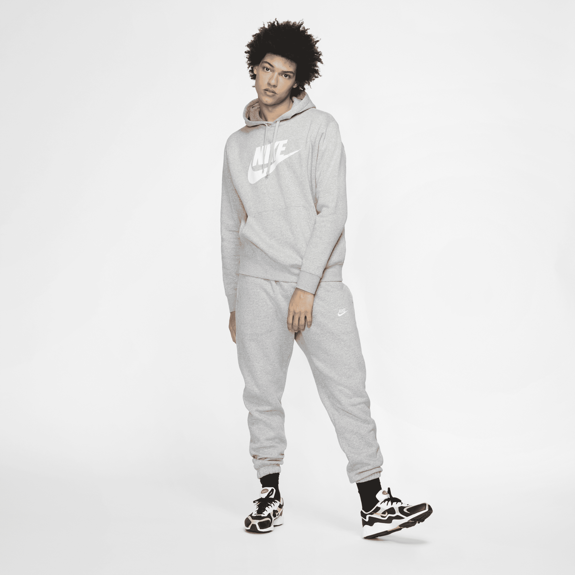 Shop Sportswear Club Fleece Men s Graphic Pullover Hoodie Nike UAE