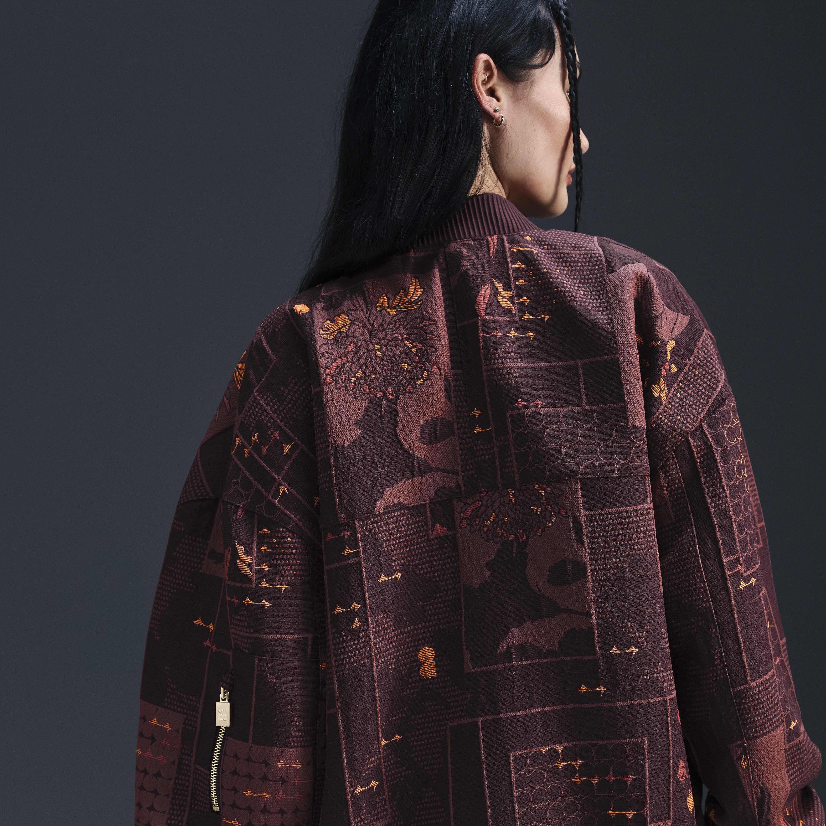 完売必須!NIKE☆Naomi Osaka Jacquard Jacket Nike Naomi Osaka Oversize Jacquard Jacket | Nordstrom