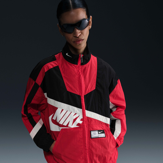 Jackets & Gilets-Nike, Nike Sportswear, Women's Oversized Woven Jacket