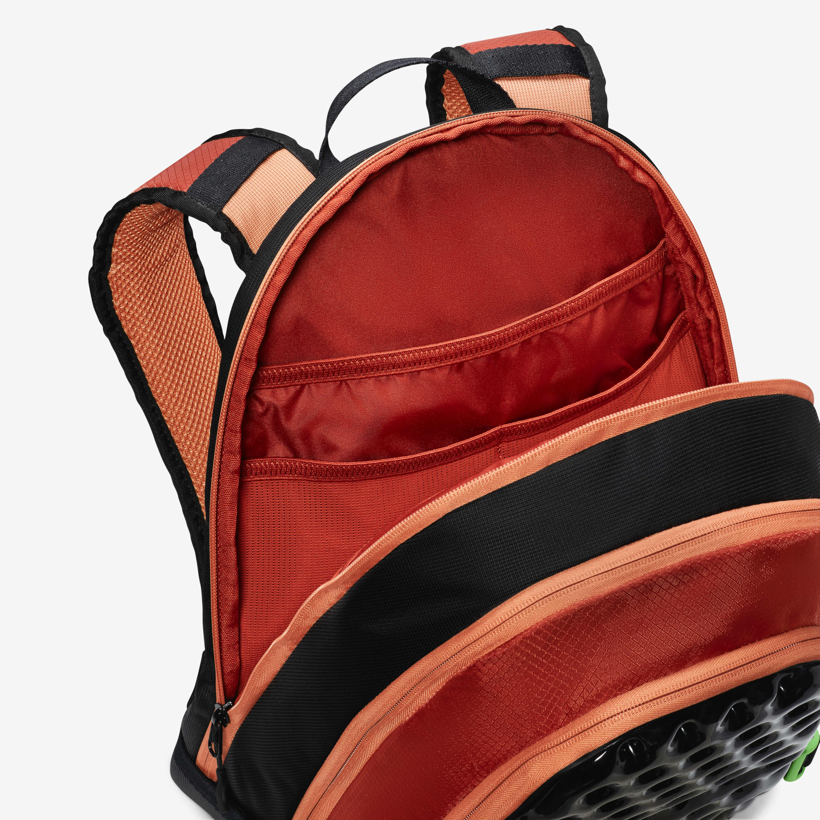 Buy Nike Air Max Backpack 17L Black Rugged Orange Lime Blast Nike UAE Official