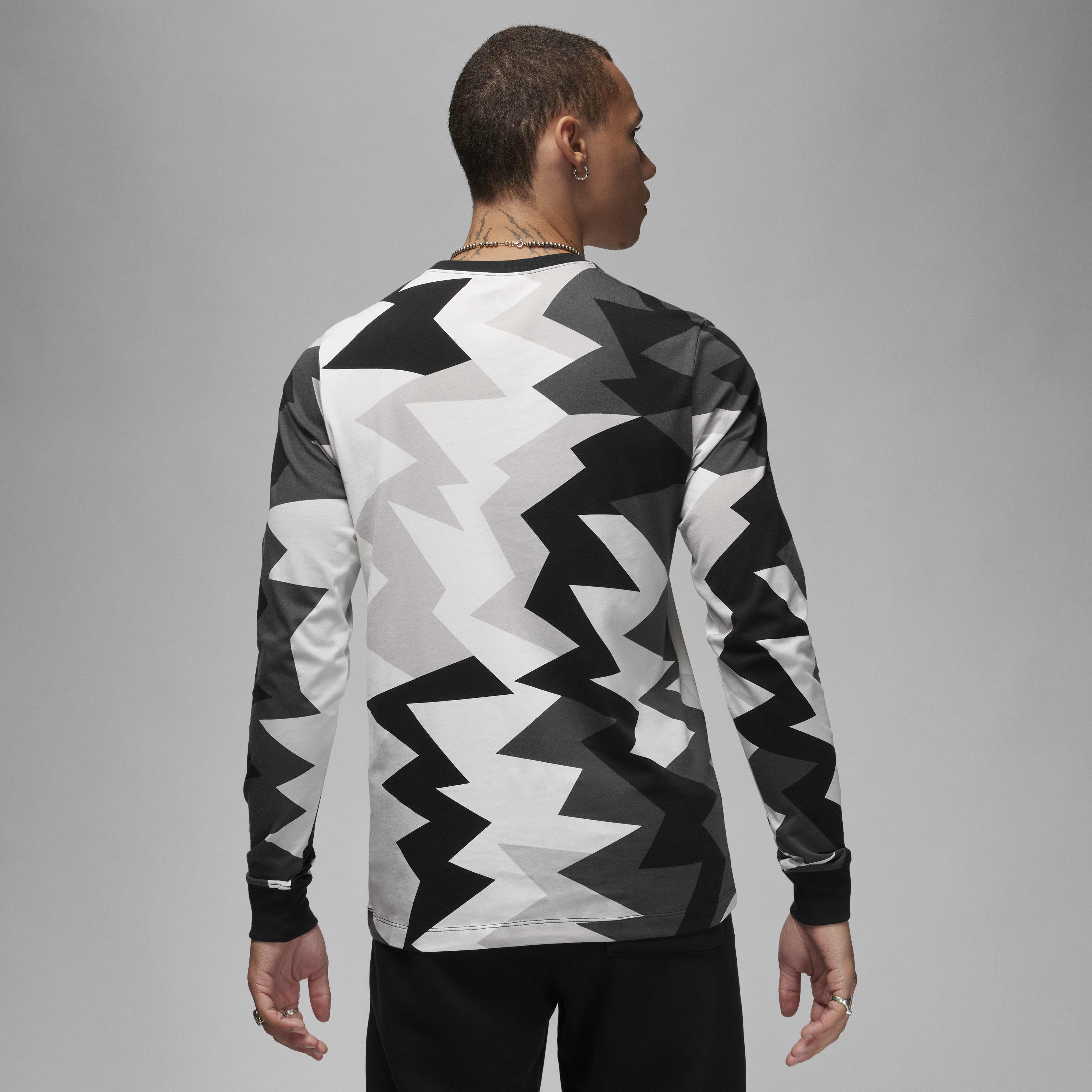 Buy Jordan Flight MVP Men's Long-Sleeve T-Shirt - Sail/Black