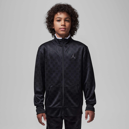 Kids' Track Jackets-JRDN, Jordan, Older Kids' Monogram Tracksuit Jacket
