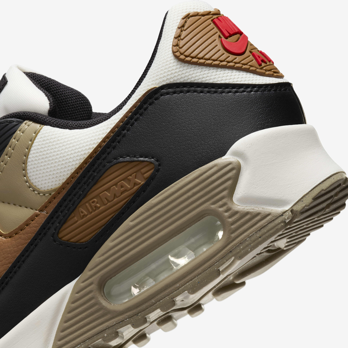 Buy Nike Air Max 90 Women's Shoes Phantom/Black/Fire Red/Light