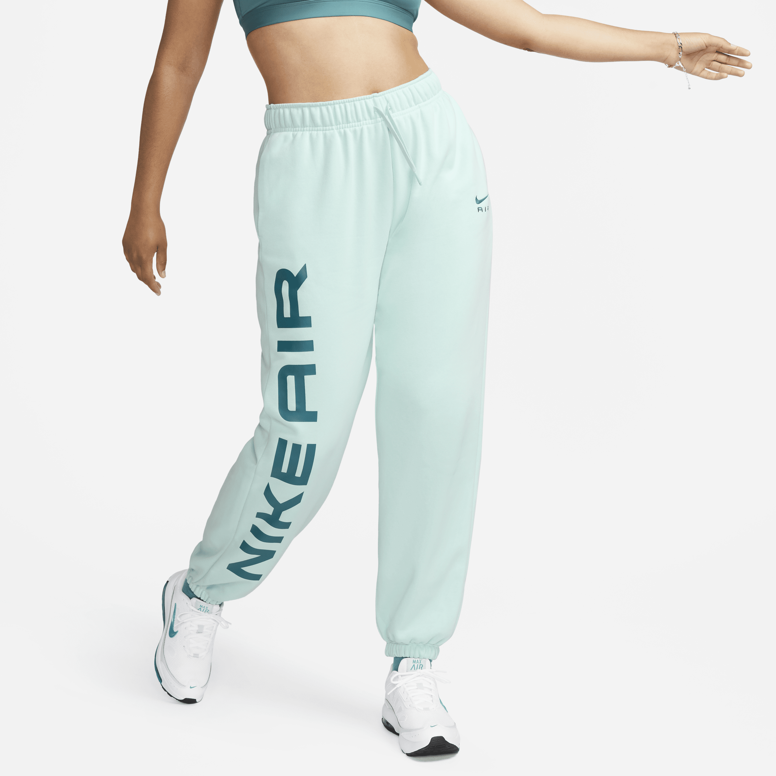 Nike tape fleece joggers womens 2025