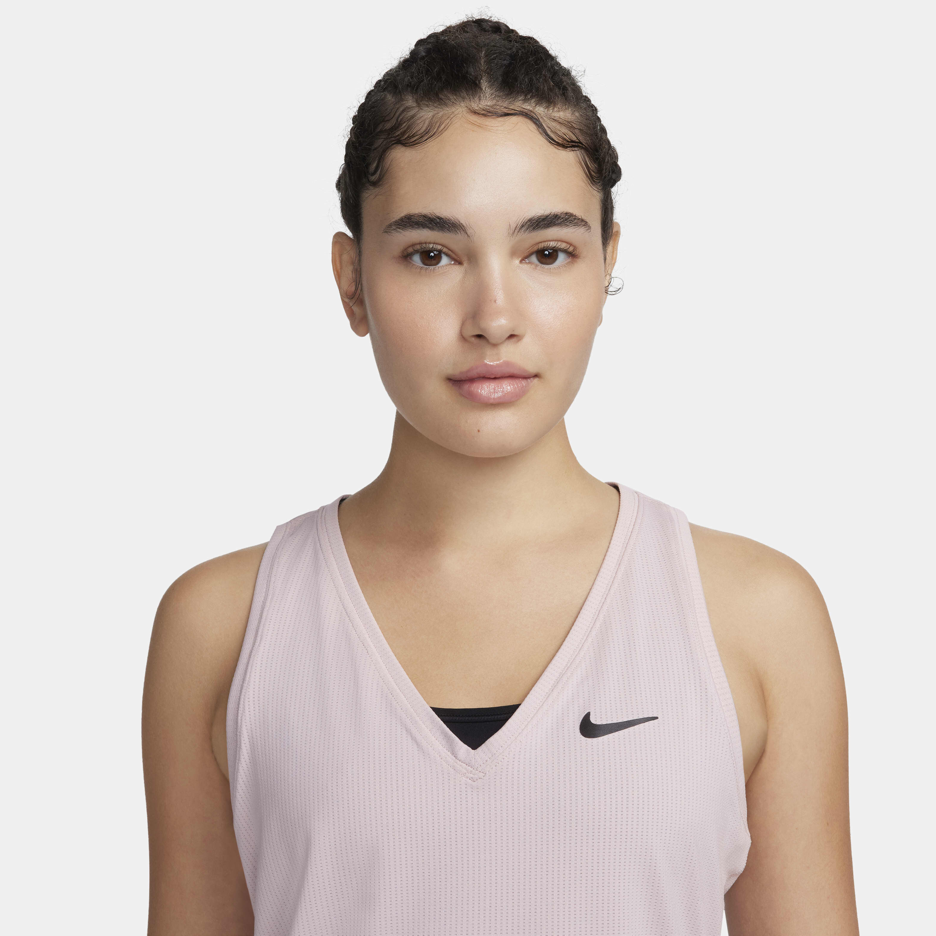 Buy NikeCourt Victory Women s Tennis Tank Platinum Violet Black Nike UAE Official