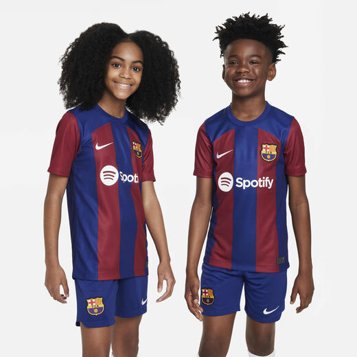 برشلونة F.C. الأساسي-نايكي, F.C. برشلونة 2023/24 ستاديوم الأساسي, تيشيرت كرة القدم نايكي دراي-فت للأطفال الكبار