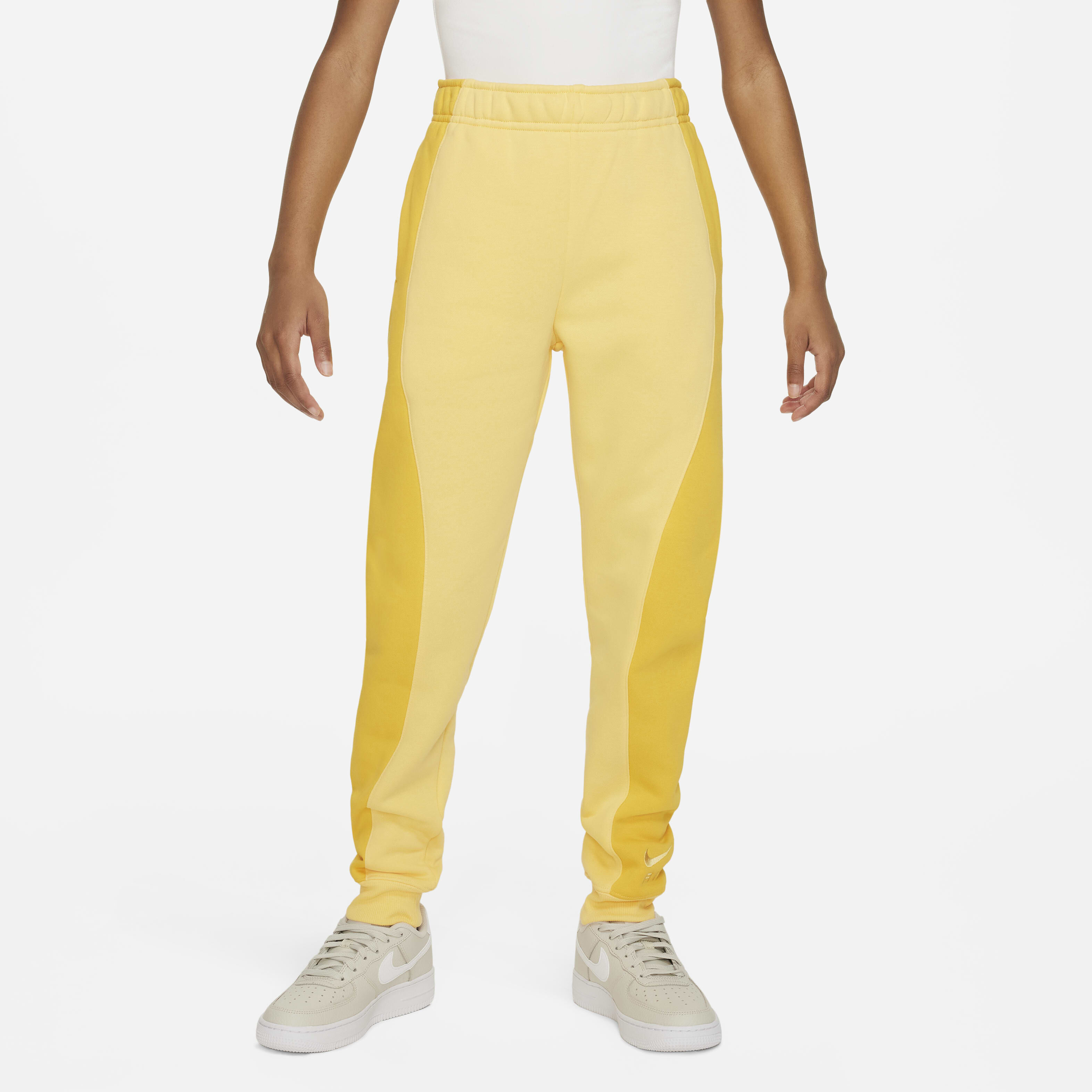 Yellow nike tracksuit best sale