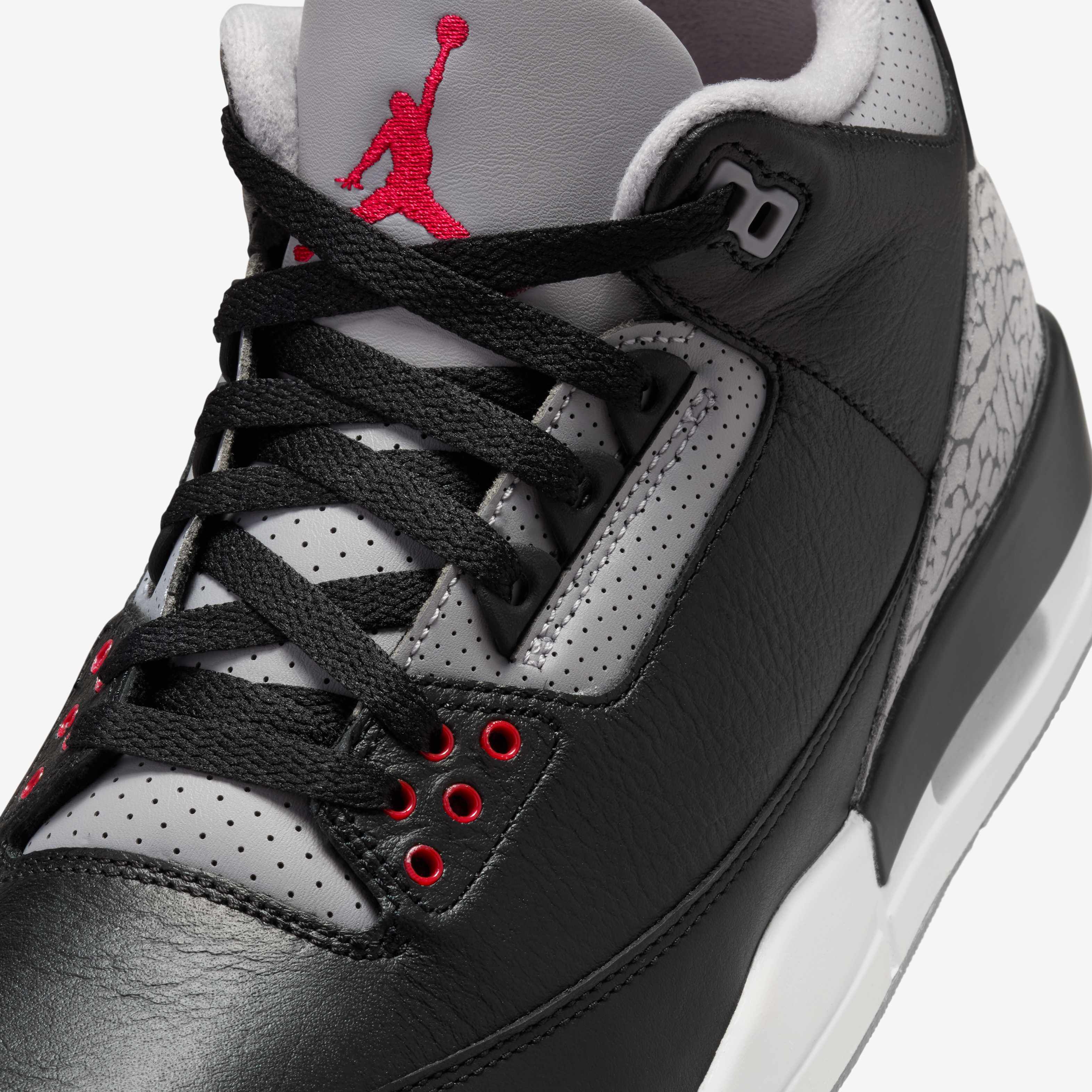 Nike jordan retro 3 black cement online
