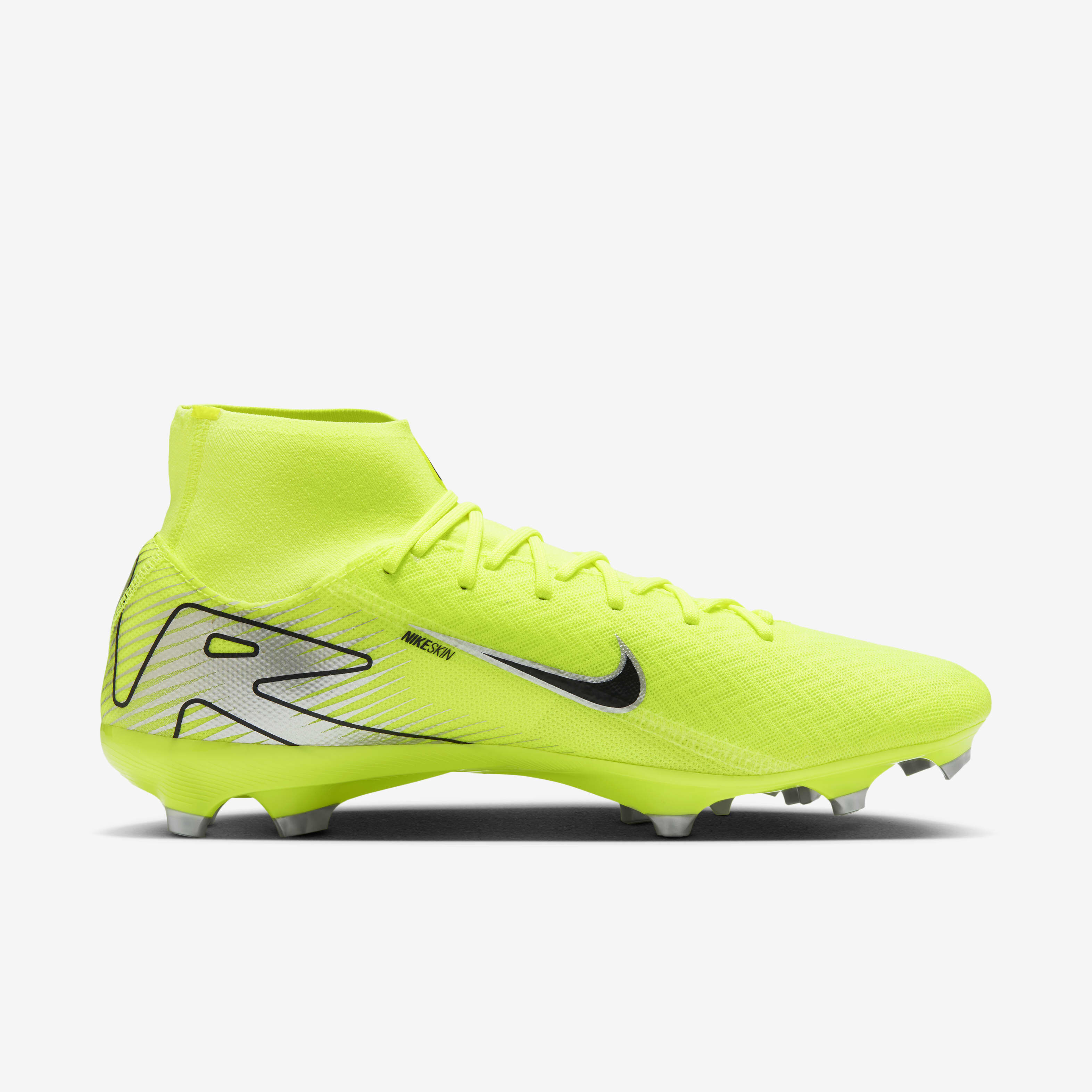Yellow nike mercurial football boots top
