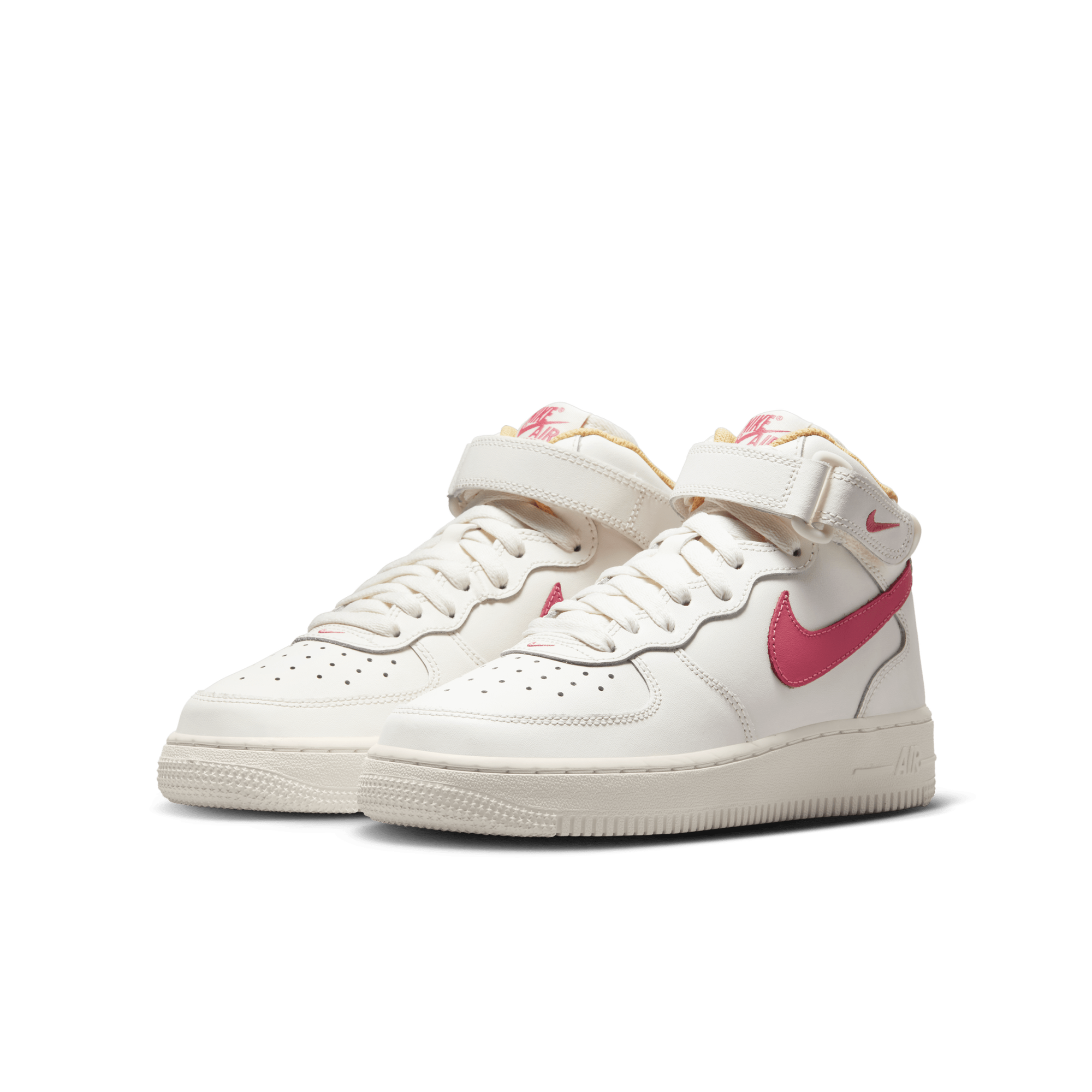 Nike air force 1 2025 mid sail university red