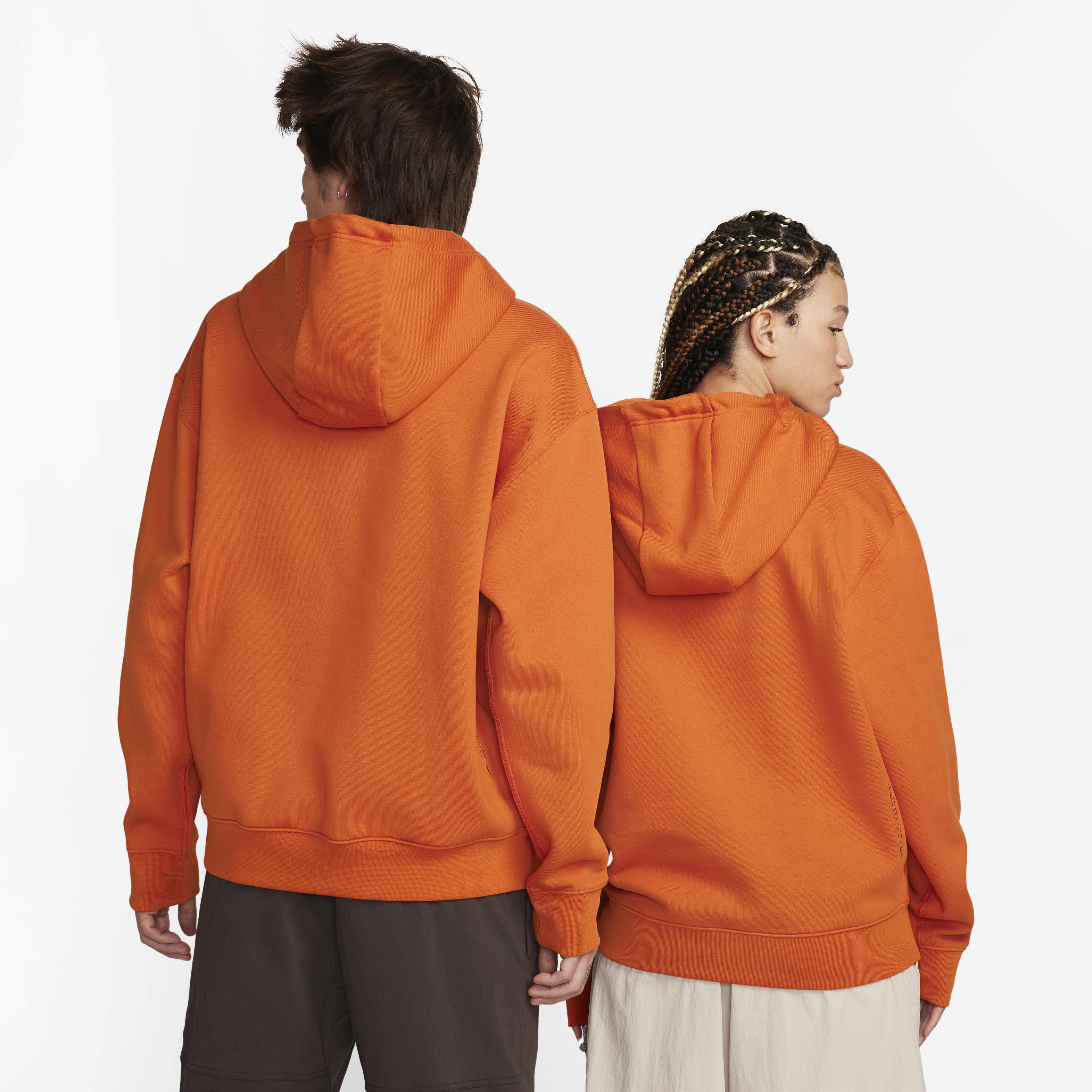 Nike therma fit hoodie orange clearance