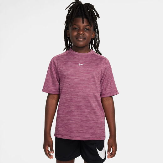 Athlete Advantage-نايكي, نايكي مالتي, تيشيرت دراي-فت بأكمام قصيرة للأطفال الكبار (للأولاد)